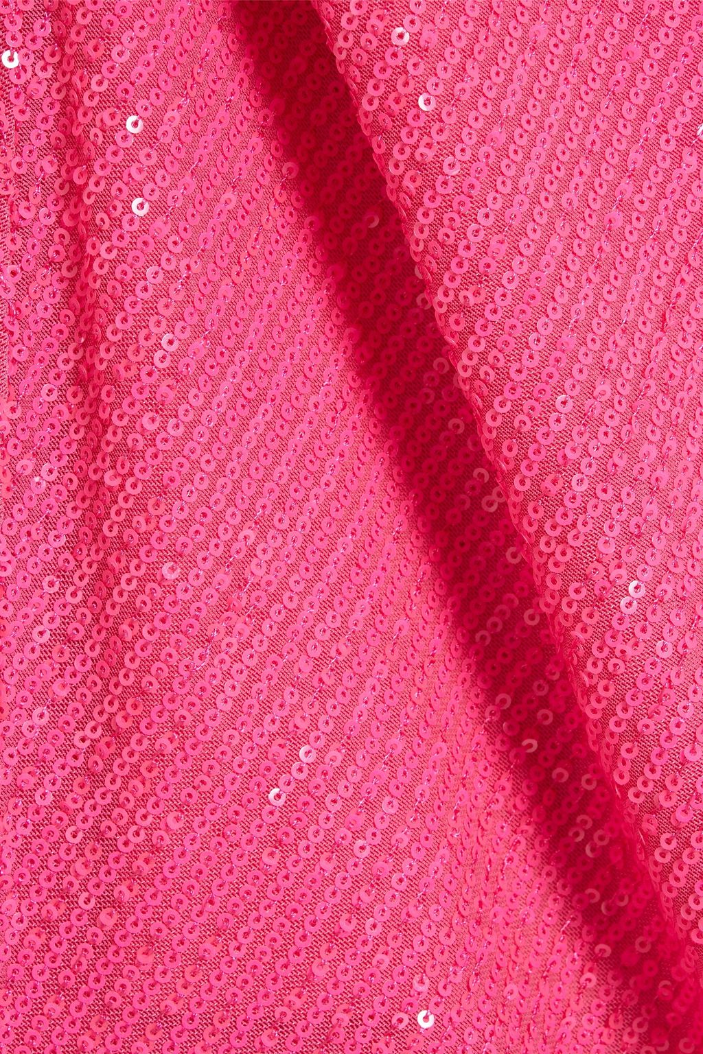 ROTATE BIRGER CHRISTENSEN Asymmetric sequined tulle maxi dress