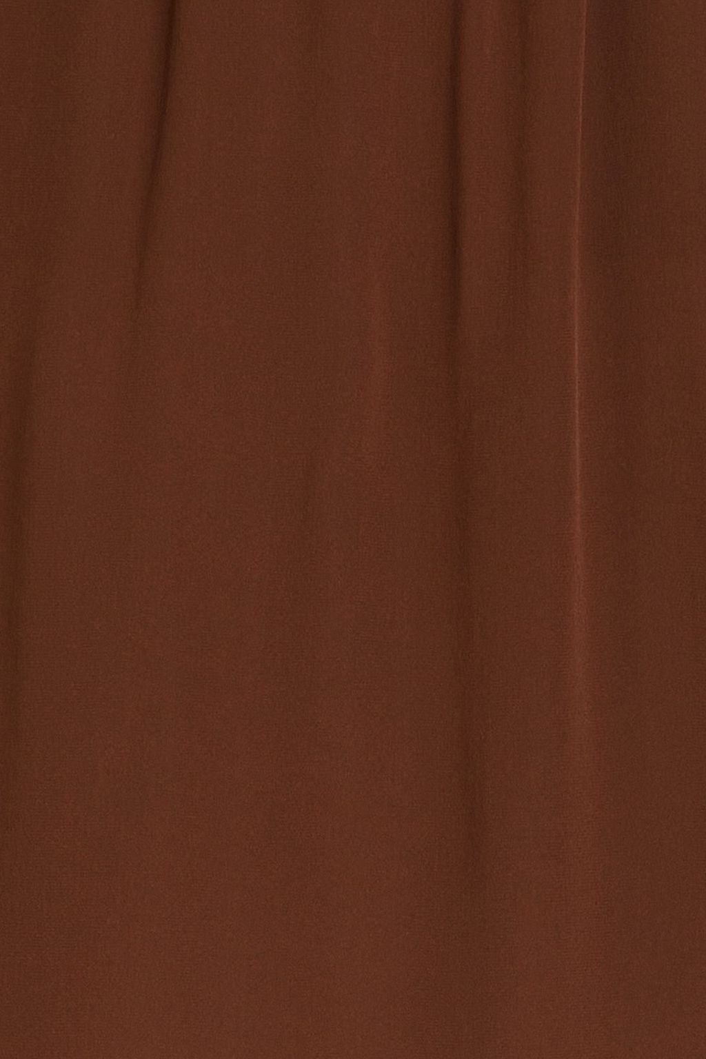 OFFICINE GÉNÉRALE Marlene silk crepe de chine skirt
