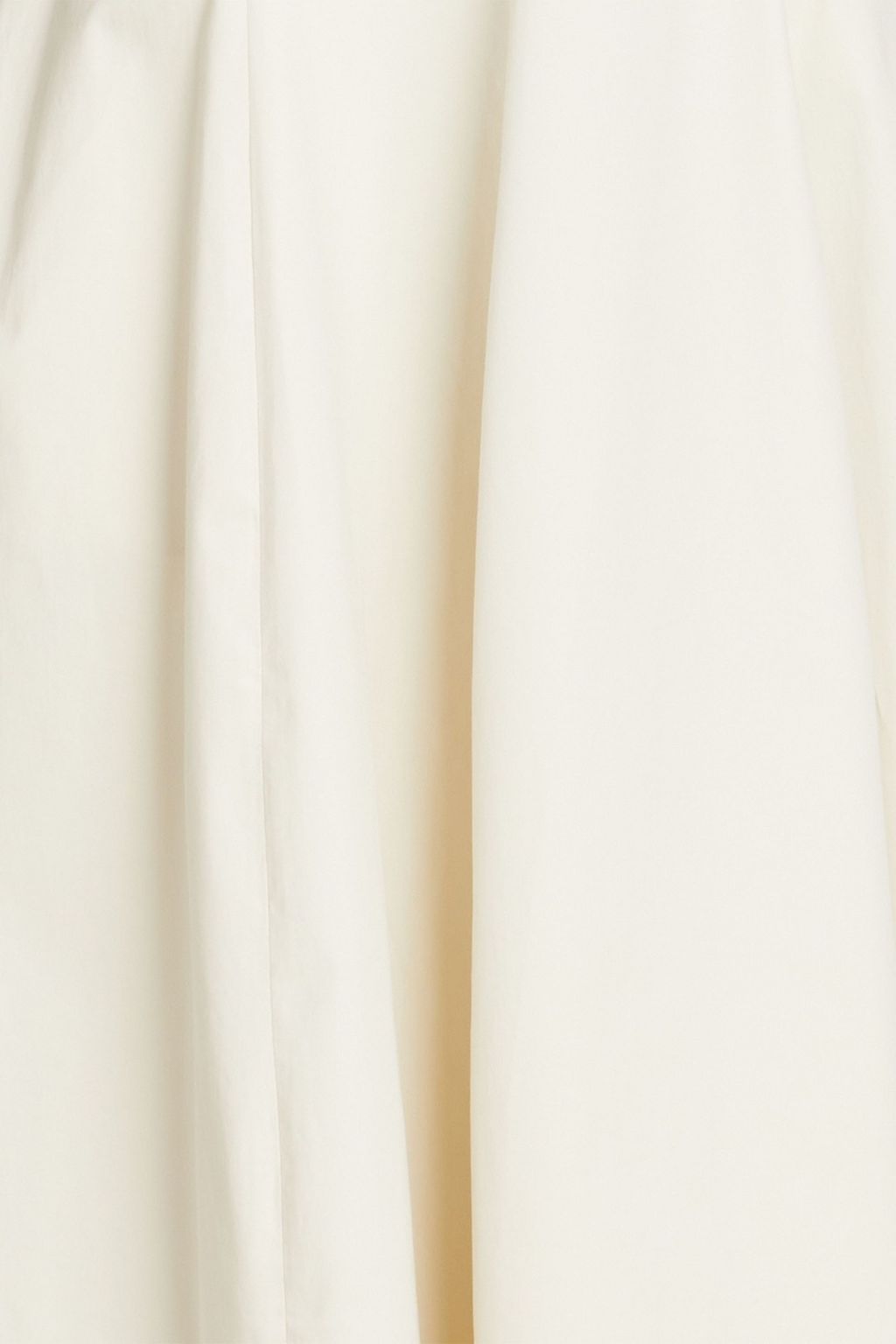 VINCE. Cotton-blend twill midi dress