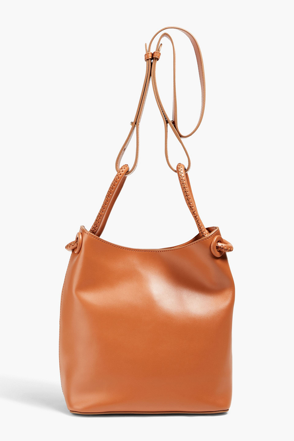 Elleme Vosges Leather Shoulder Bag In Brown