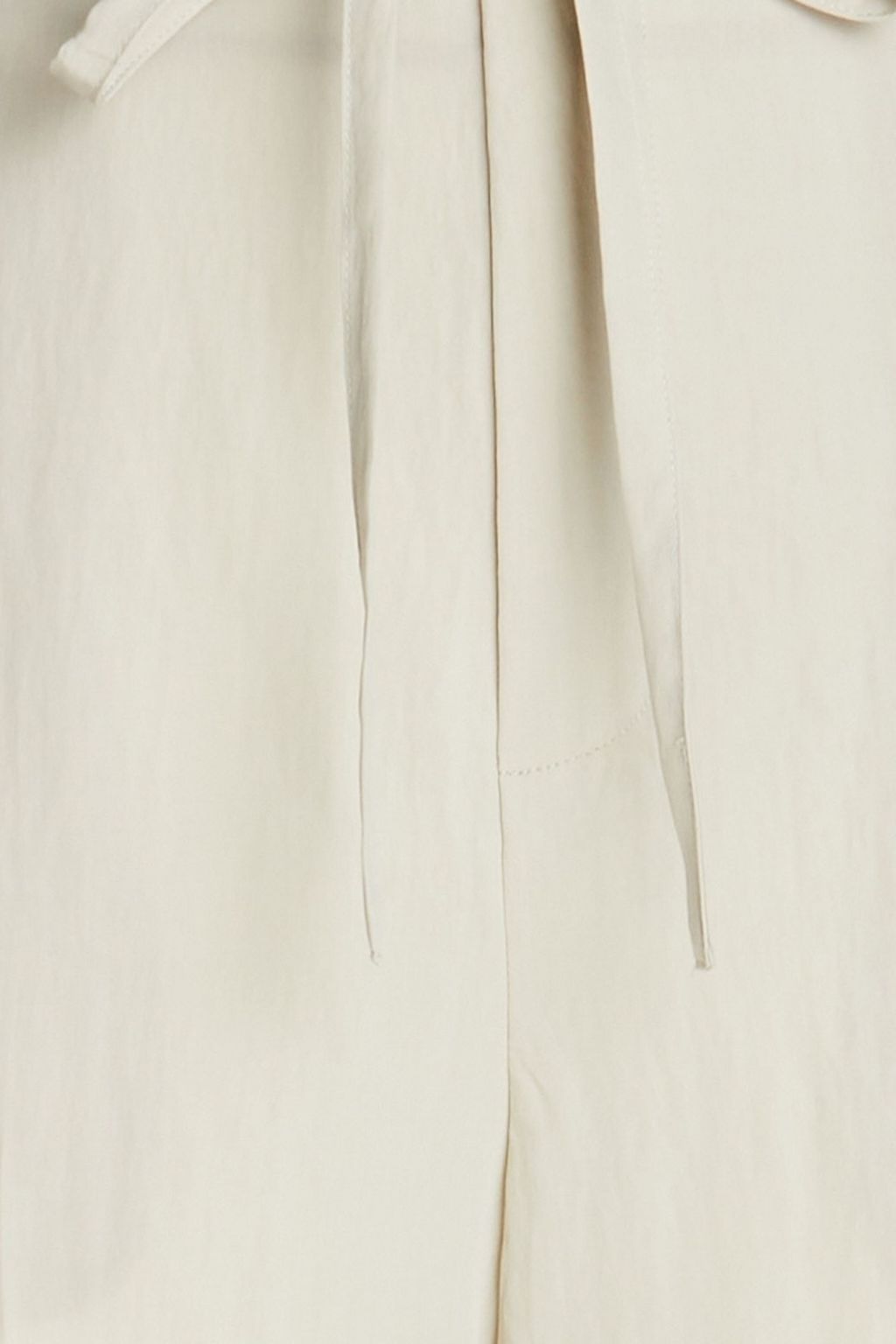 VINCE. Crinkled TENCEL™-blend wide-leg pants
