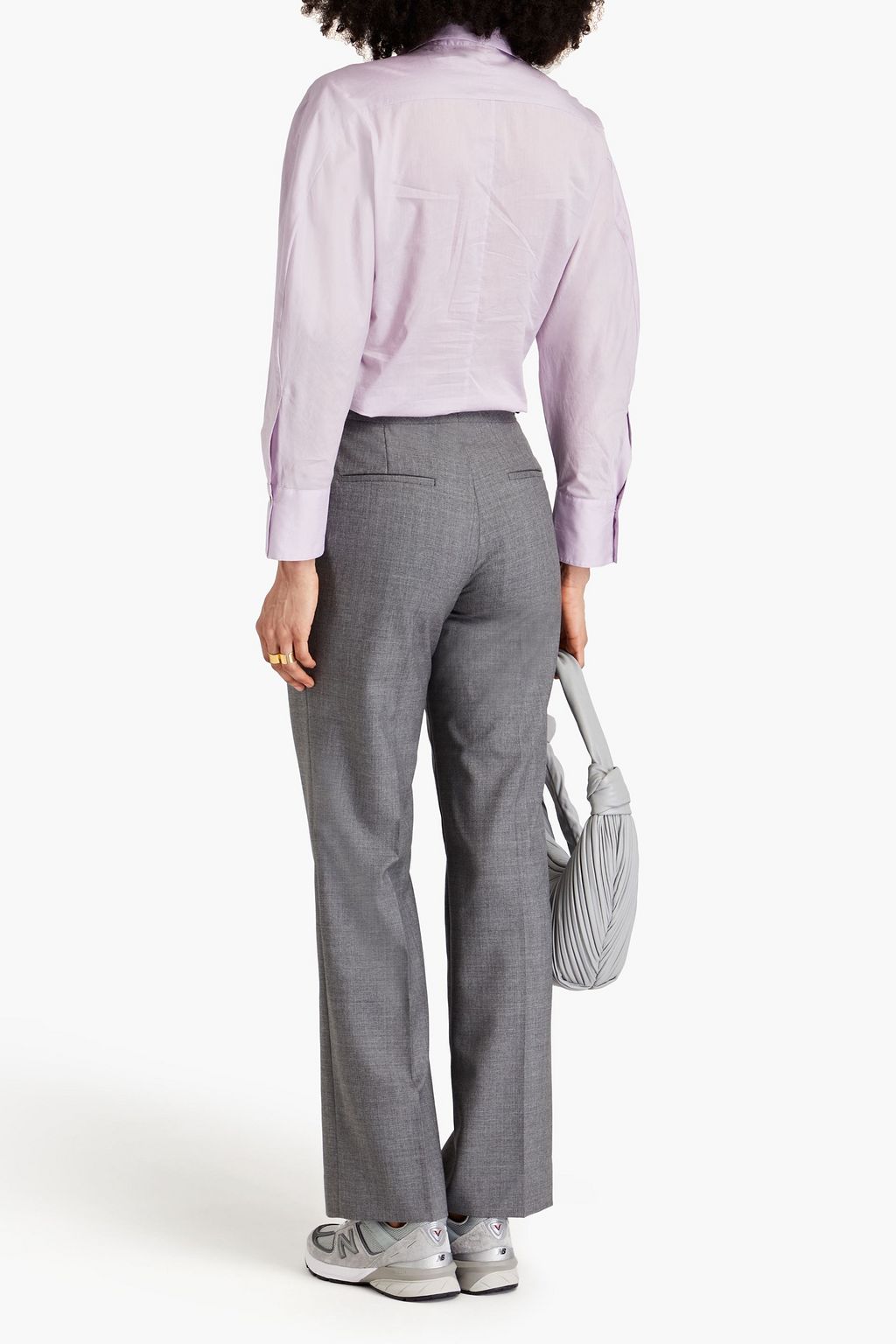 VINCE. Cotton-poplin shirt