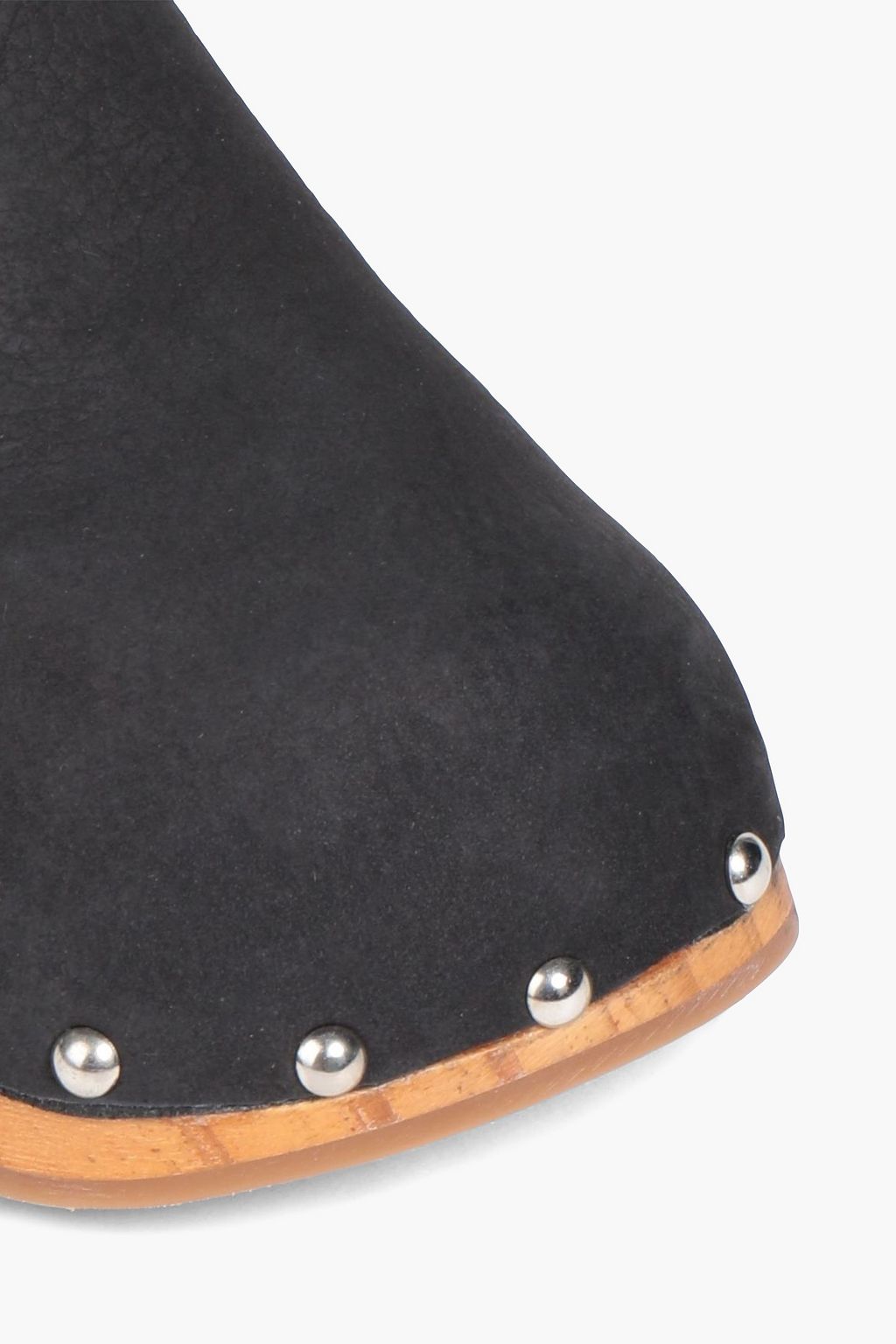 MIISTA Allison studded nubuck mules