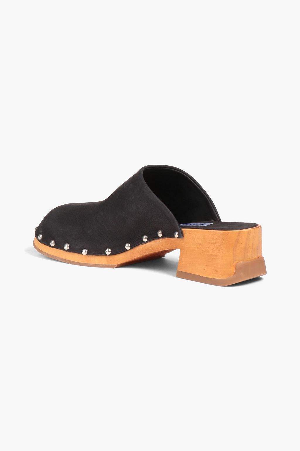 MIISTA Allison studded nubuck mules