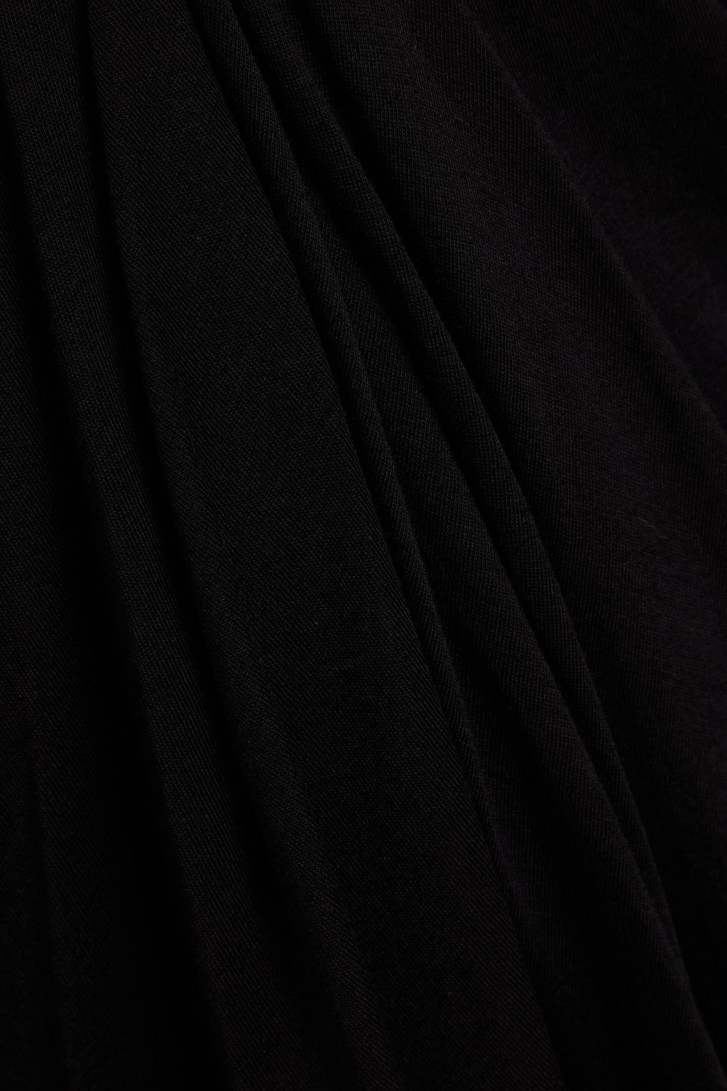 RICK OWENS LILIES Scarlett draped jersey halterneck top