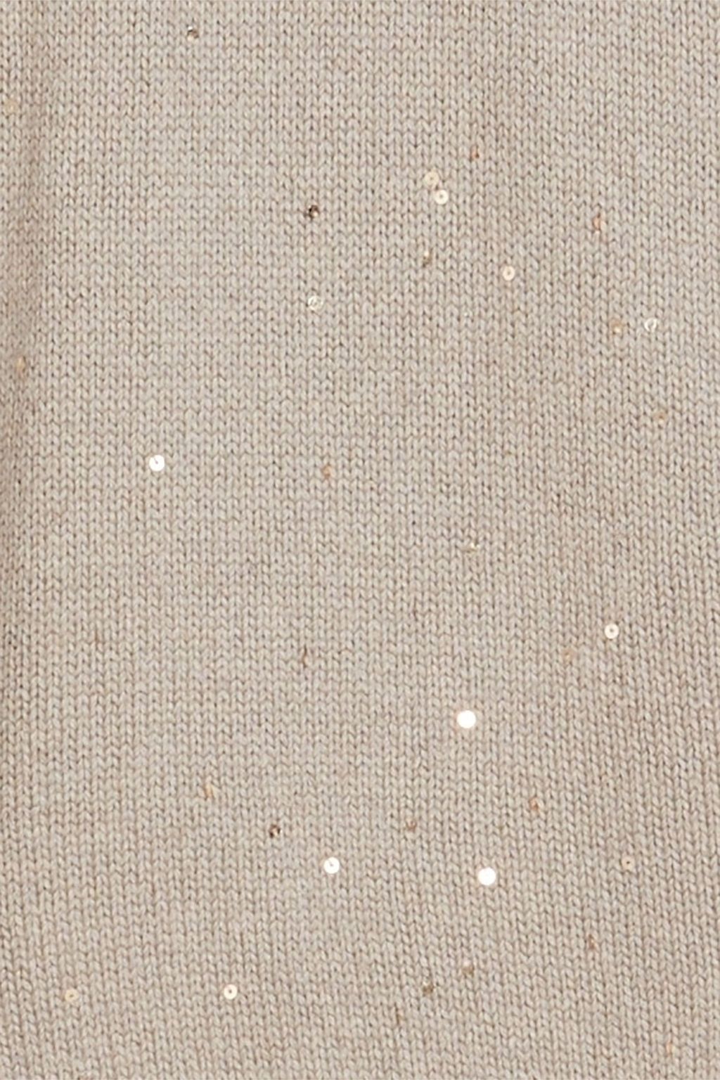 BRUNELLO CUCINELLI Verzierter Pullover aus einer Kaschmir-Seidenmischung
