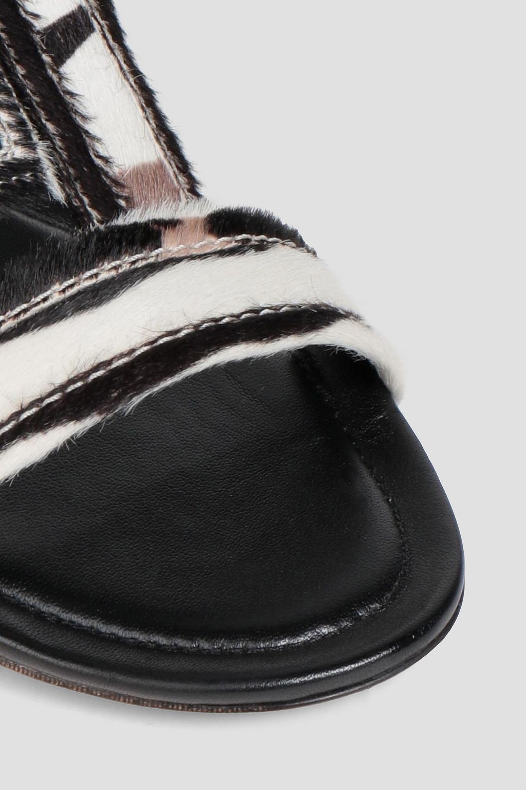 TOD'S 프린트 카프 헤어 샌들