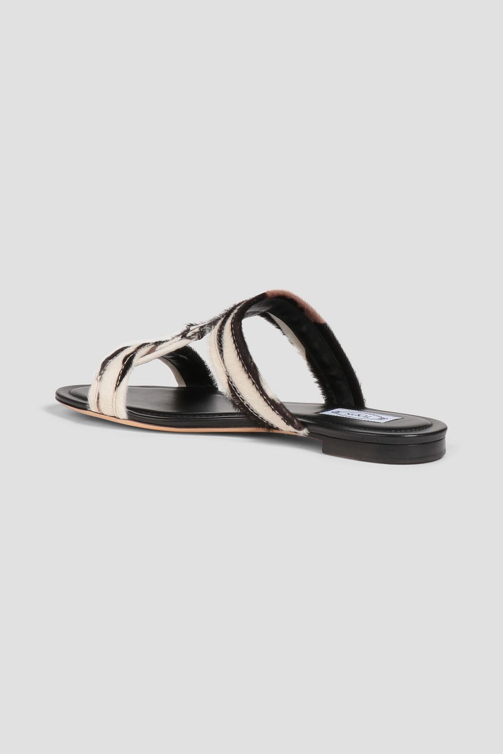 TOD'S 프린트 카프 헤어 샌들