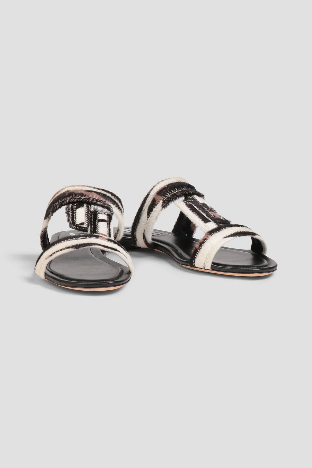 TOD'S 프린트 카프 헤어 샌들