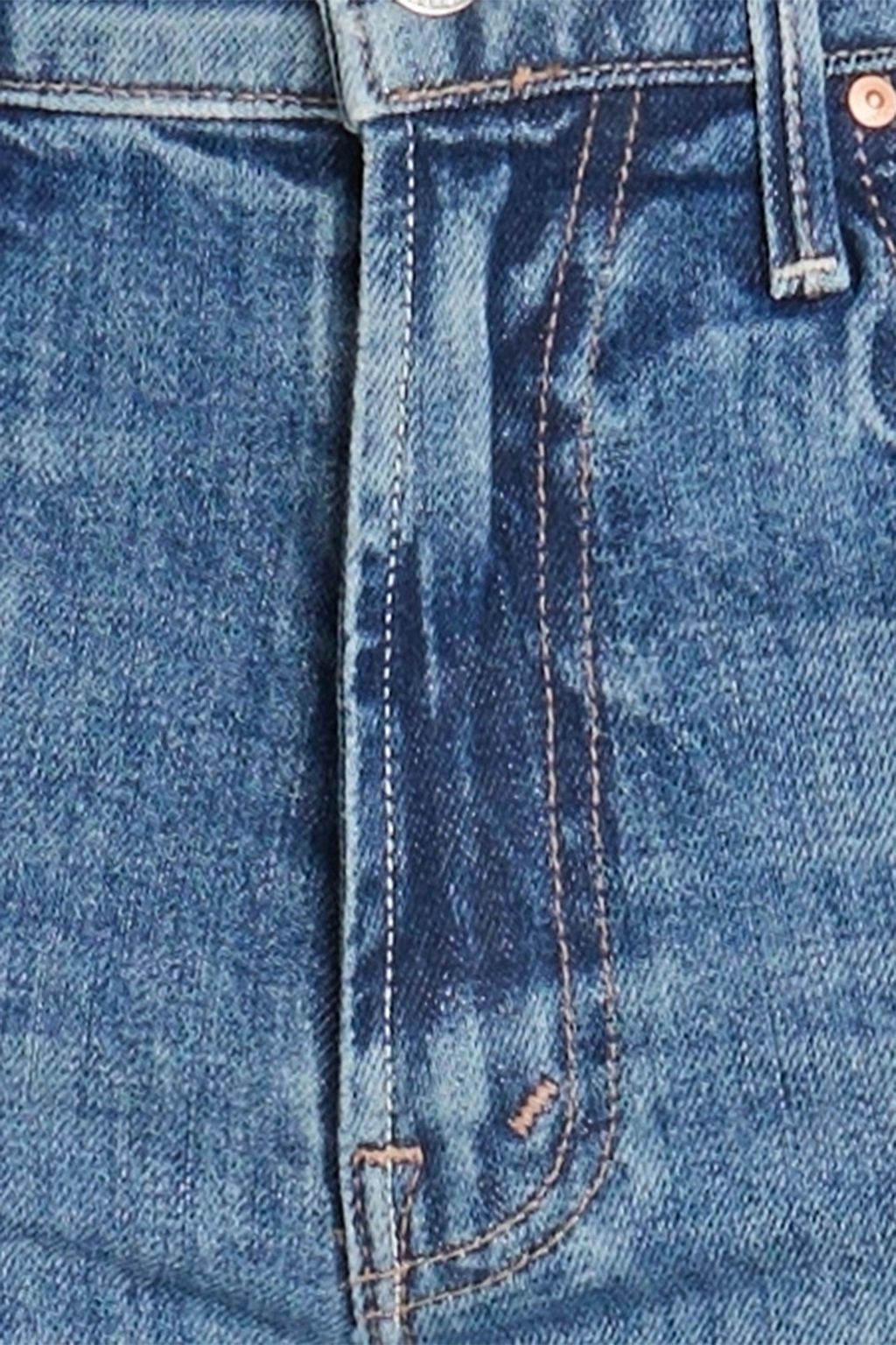 MOTHER Insider Ankle cropped high-rise bootcut jeans