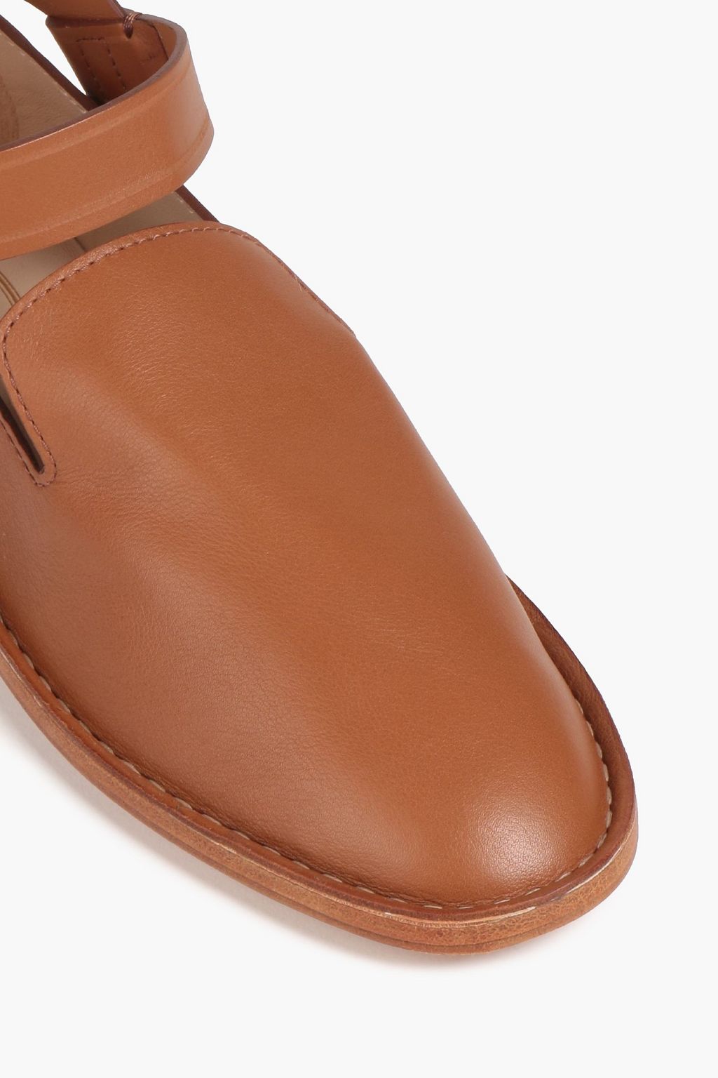 TOD'S Flache Schuhe aus Narbenleder
