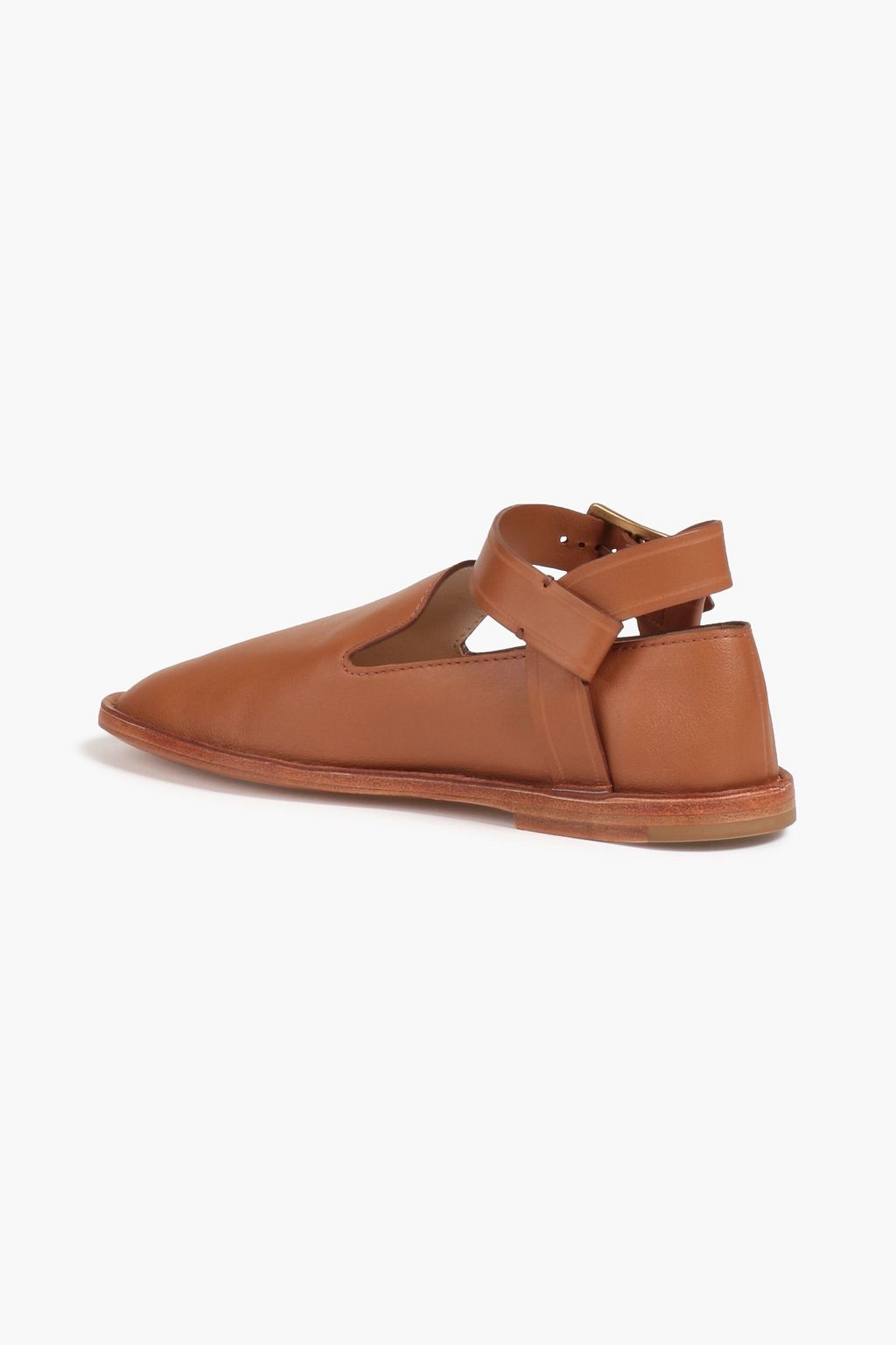 TOD'S Flache Schuhe aus Narbenleder