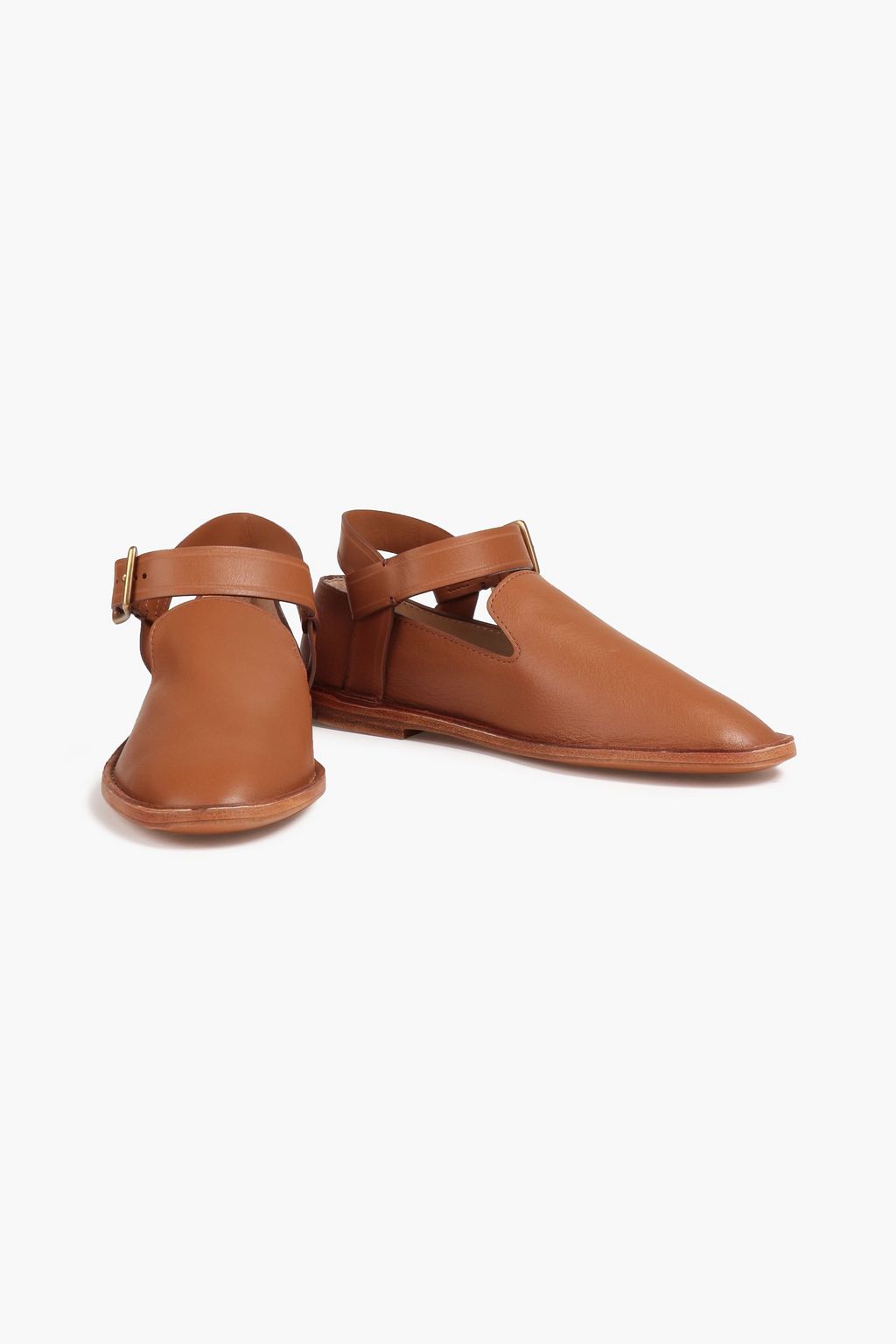 TOD'S Flache Schuhe aus Narbenleder