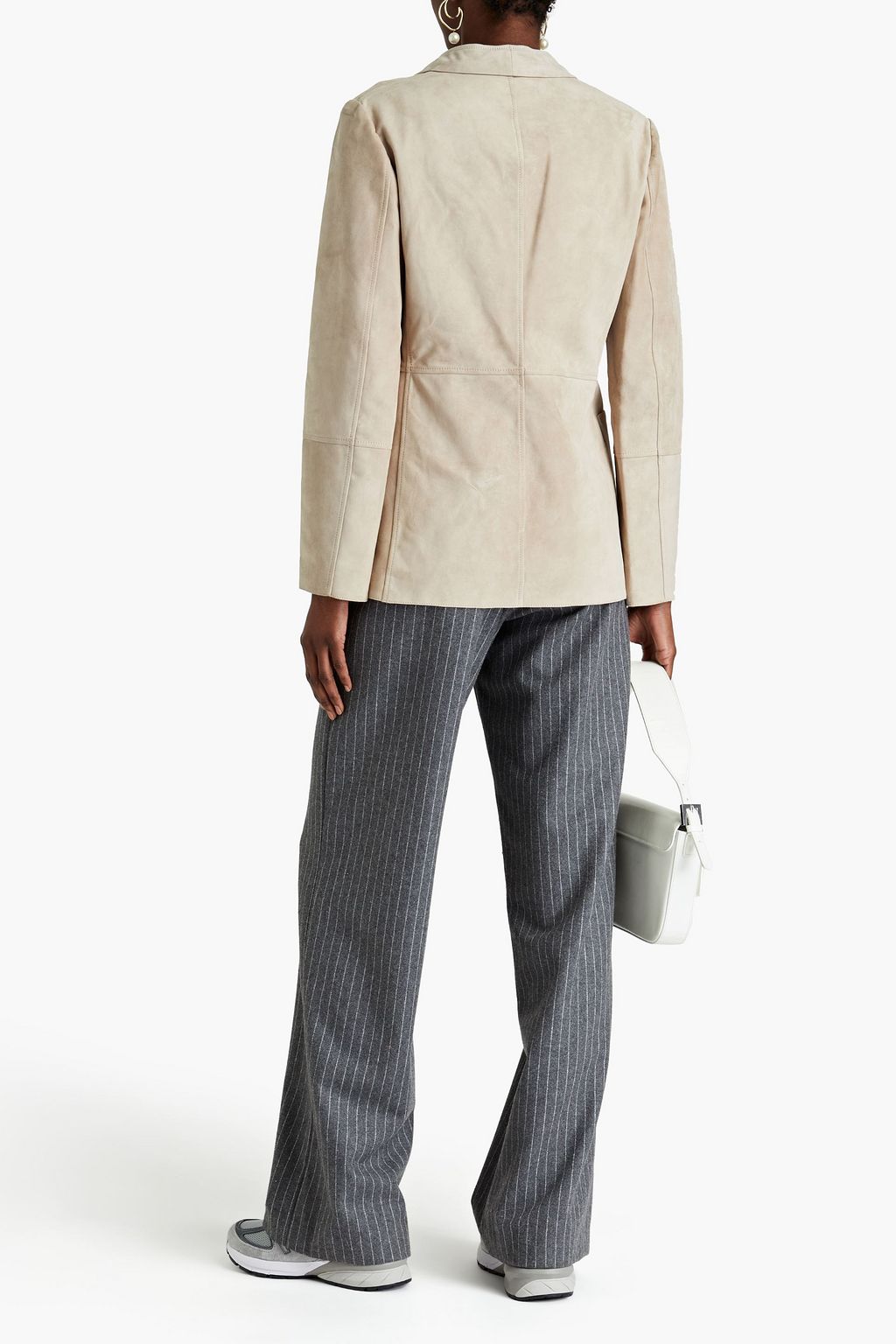 BRUNELLO CUCINELLI Suede blazer