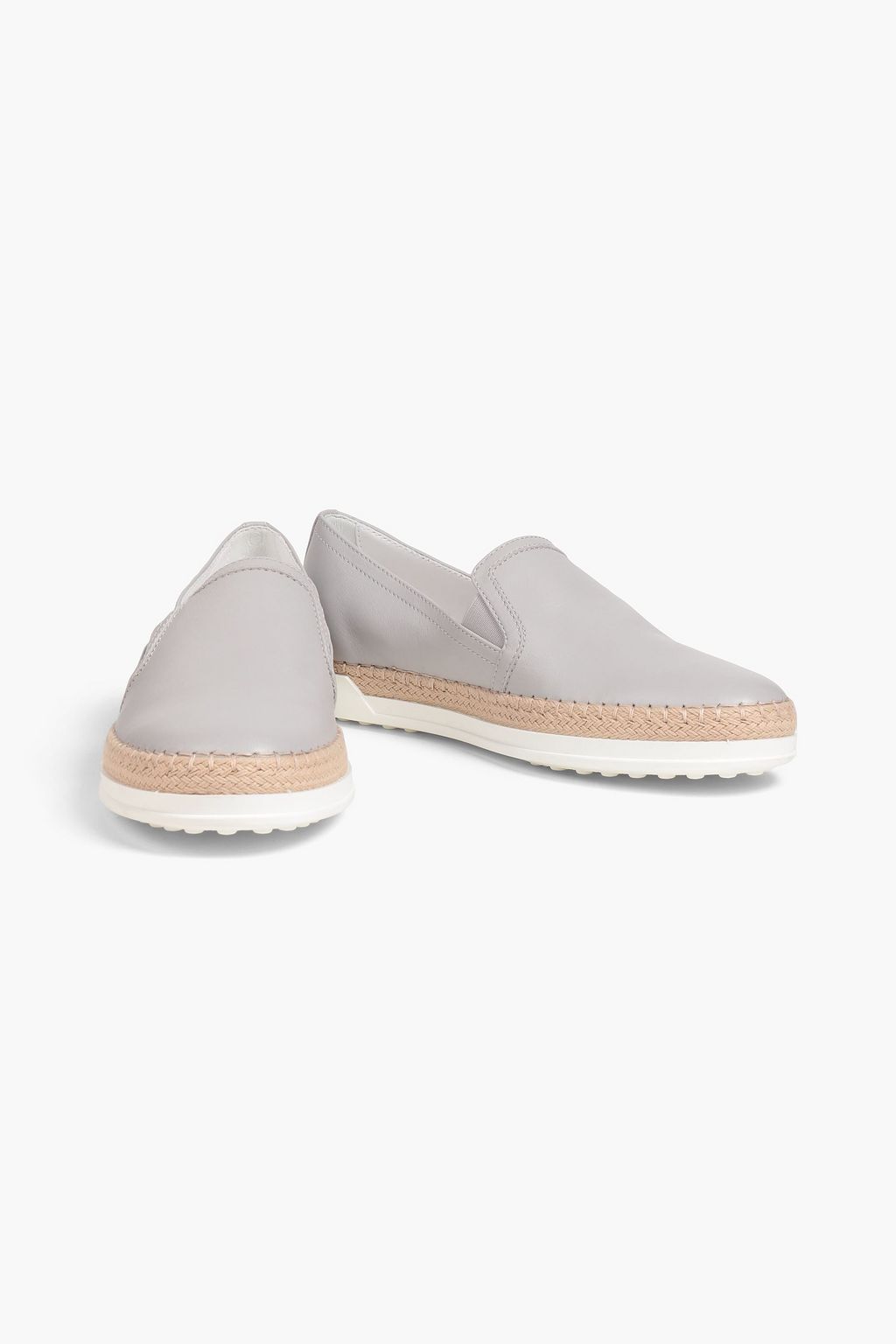 TOD'S Leather slip-on sneakers