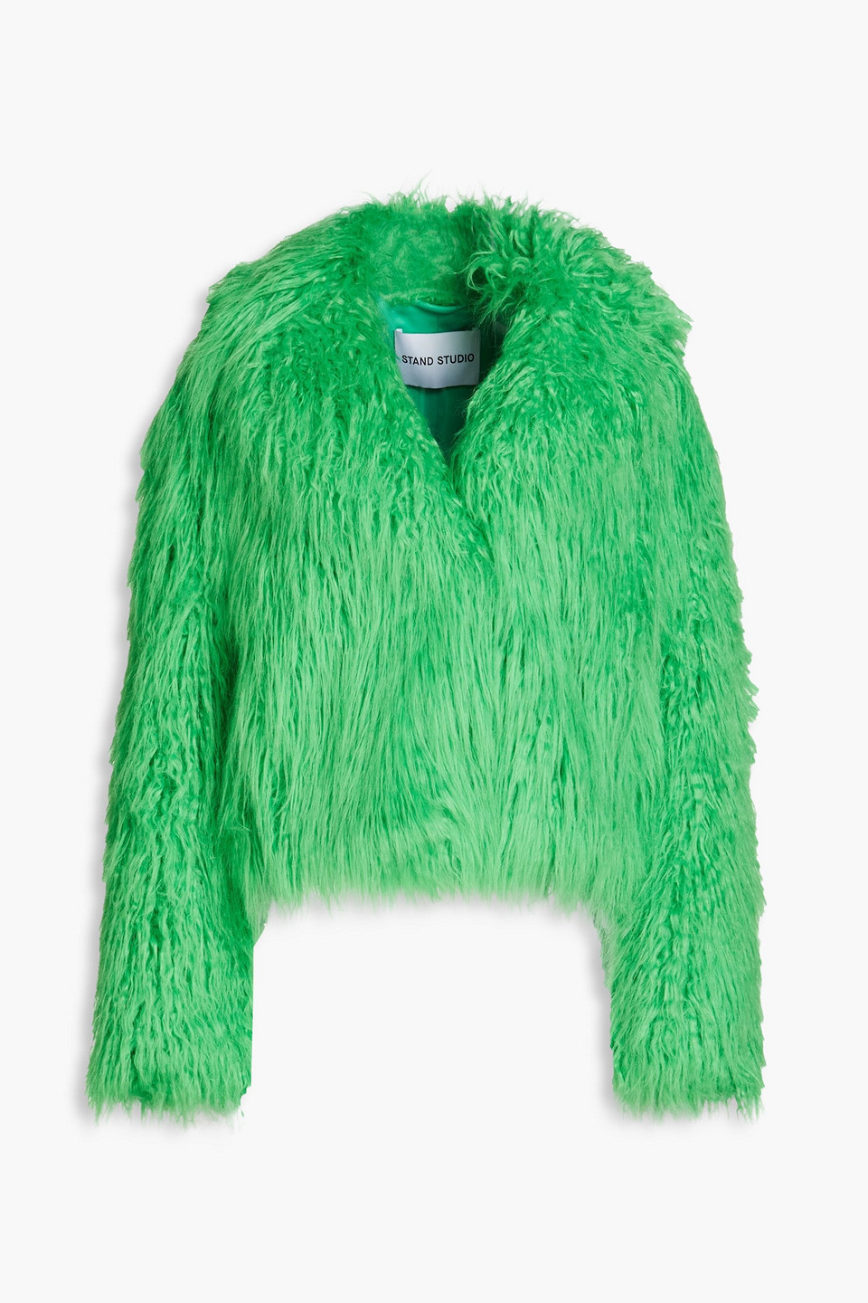 STAND STUDIO JANET FAUX FUR JACKET 