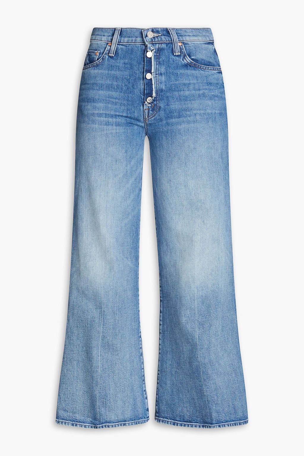 MOTHER The Fly Cut Tomcat high-rise wide-leg jeans | THE OUTNET