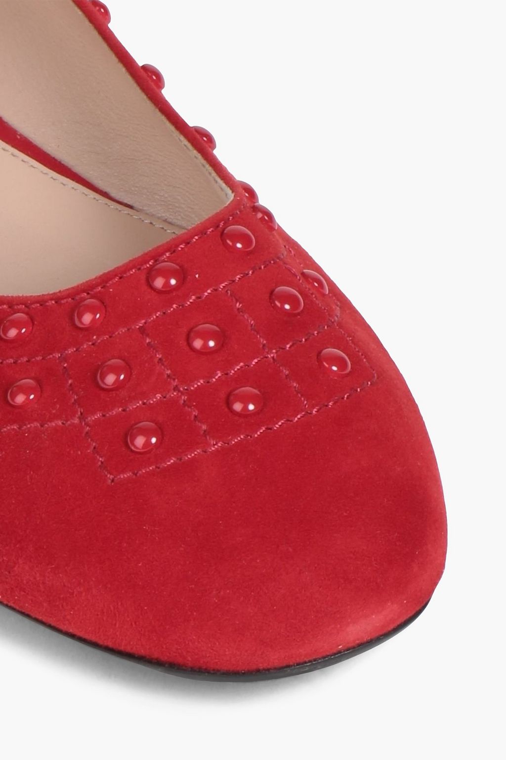 TOD'S Ballerinas aus Veloursleder