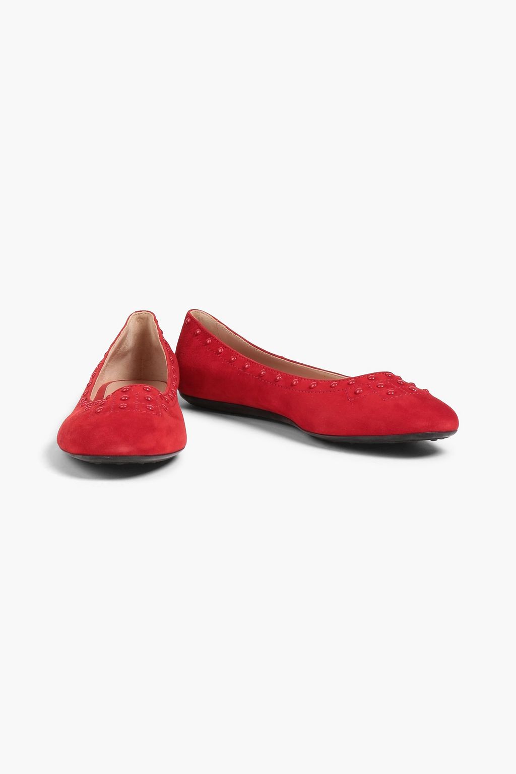TOD'S Ballerinas aus Veloursleder