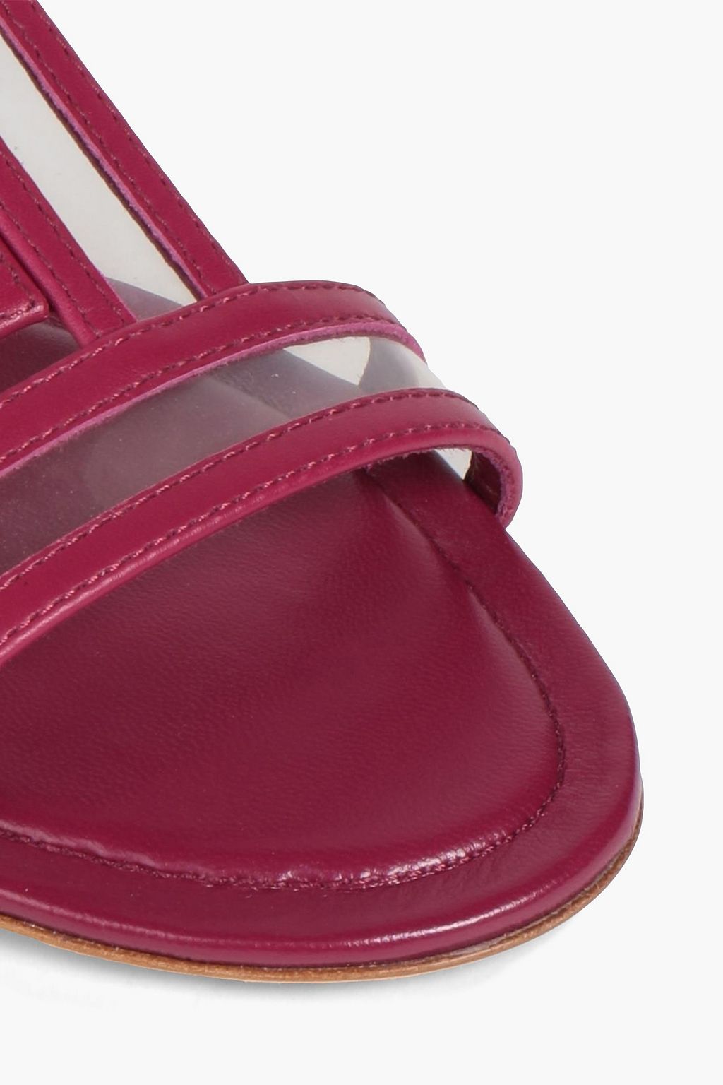 TOD'S Sandalen aus Leder und PVC