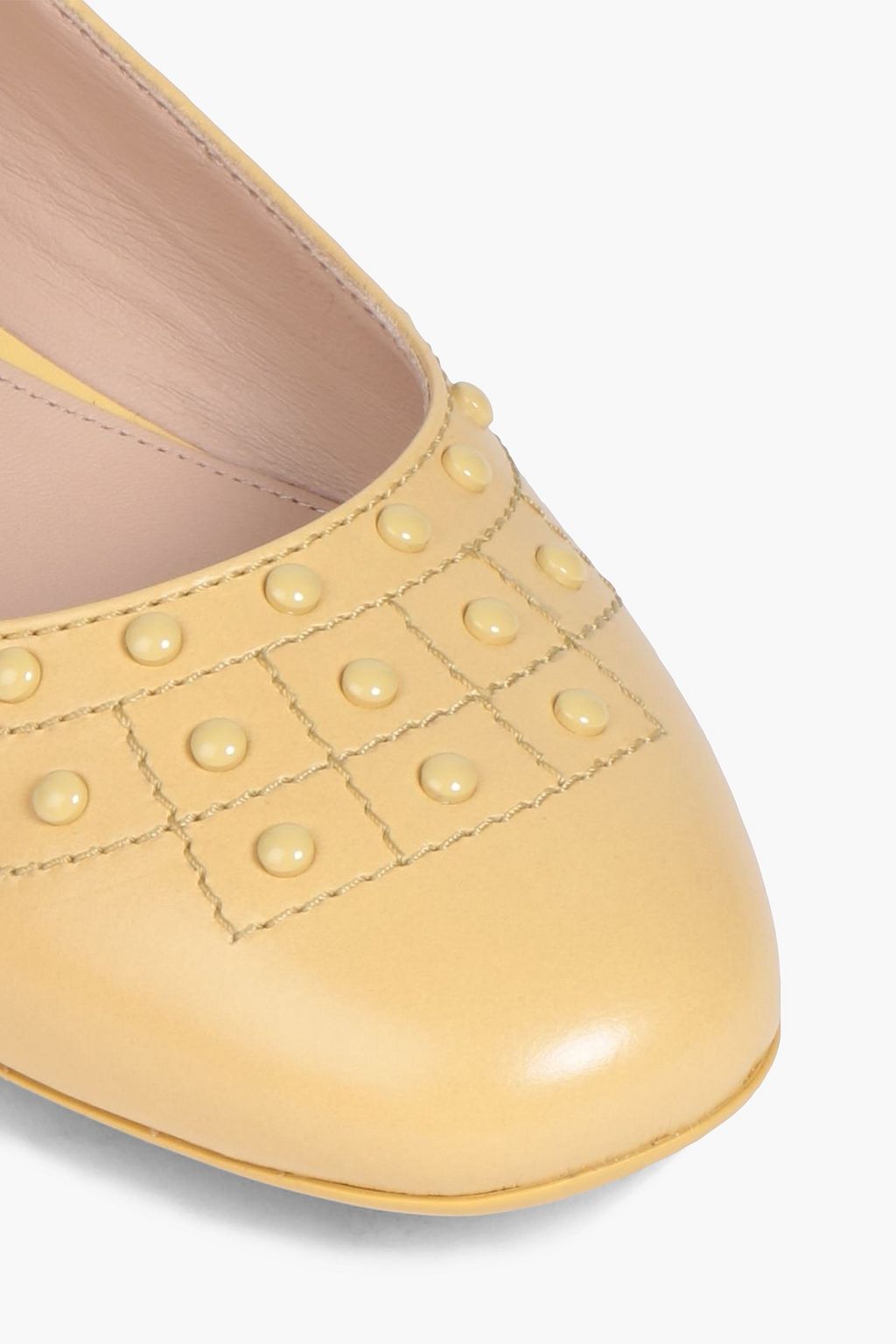 TOD'S Ballerinas aus Leder mit Nieten
