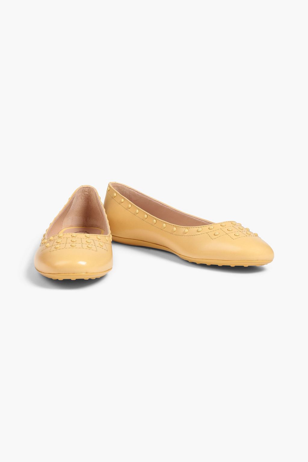 TOD'S Ballerinas aus Leder mit Nieten