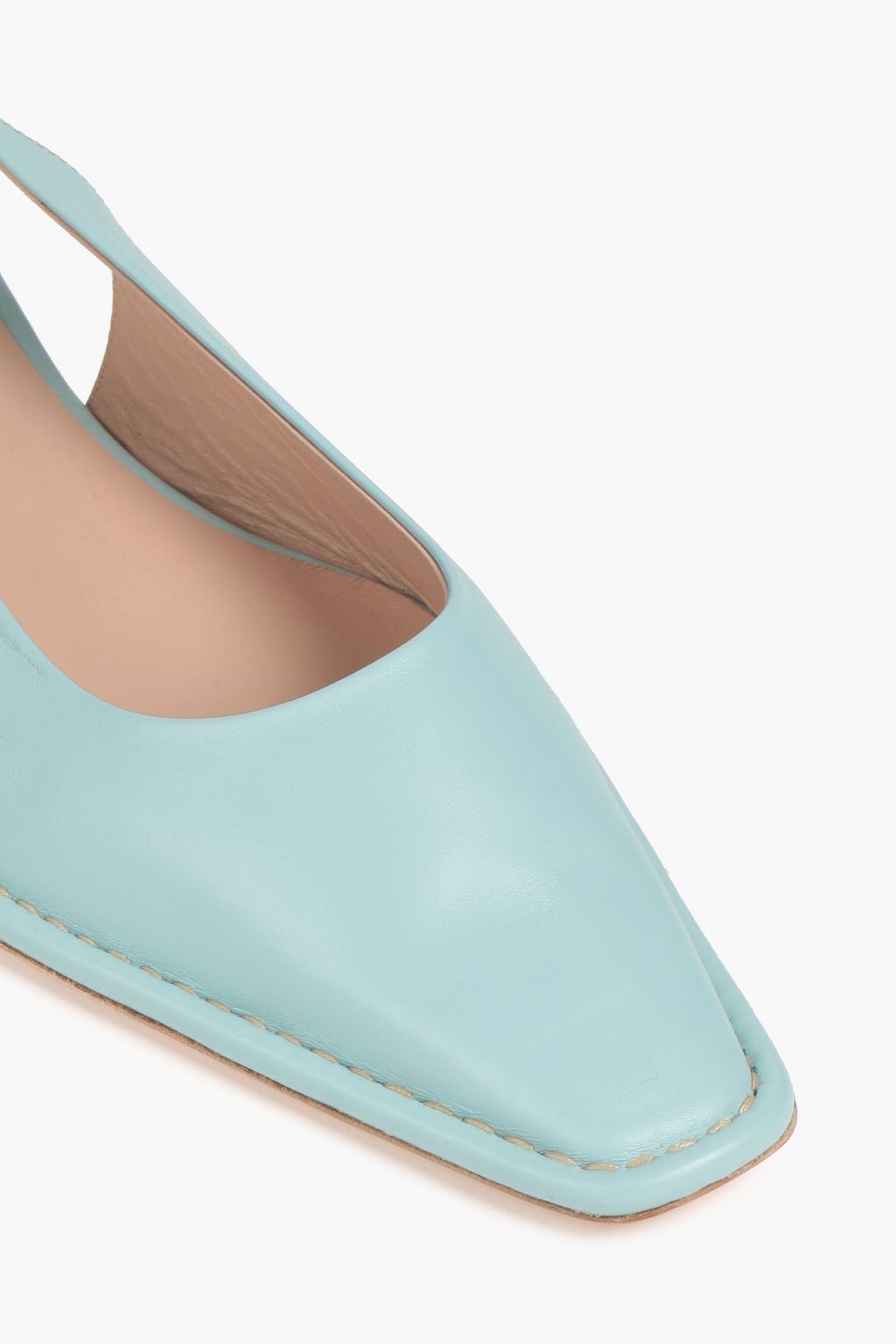 TOD'S Leather slingback flats