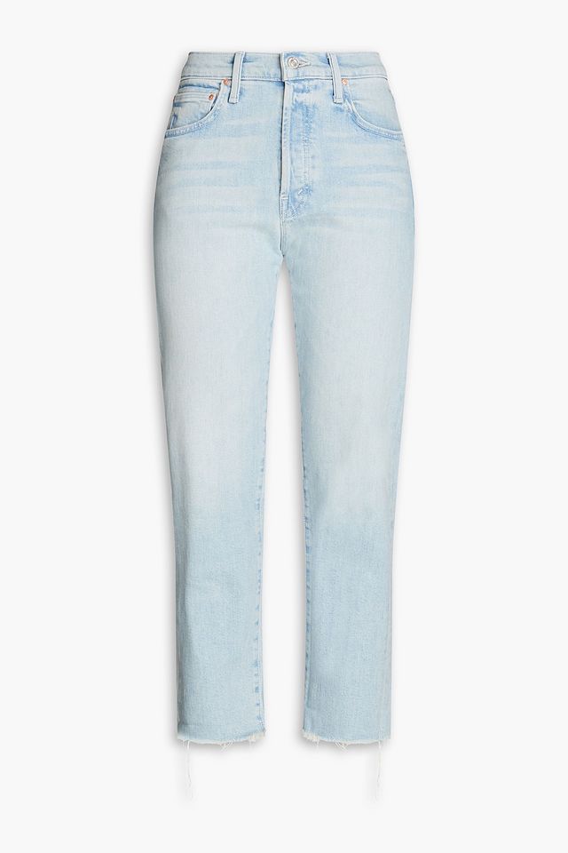 The Scrapper faded high-rise slim-leg jeans