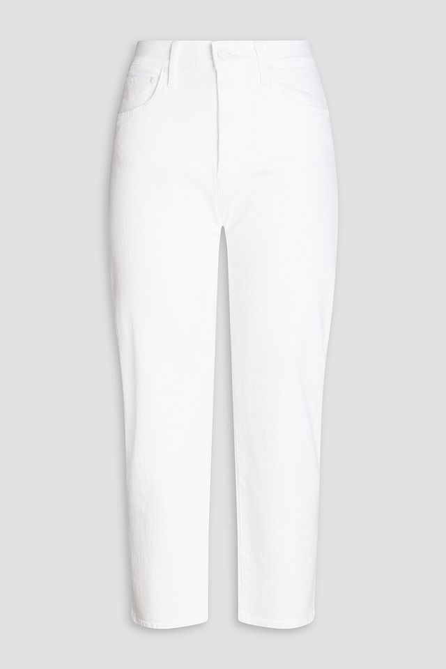 The Ditcher cropped high-rise straight-leg jeans