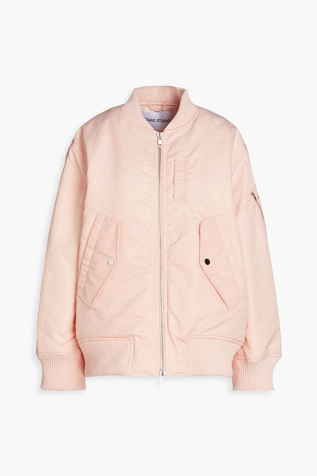 Jumbo shell bomber jacket