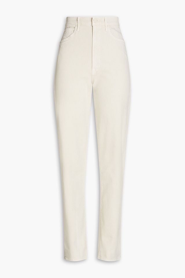 Tunnel Vision high-rise straight-leg jeans