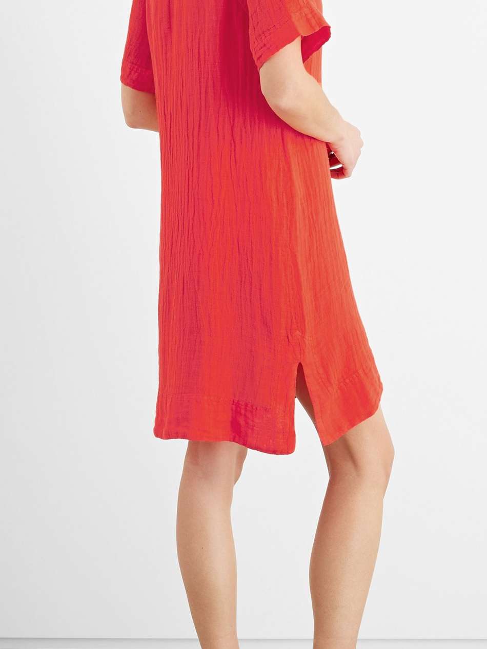 ellen linen mini dress