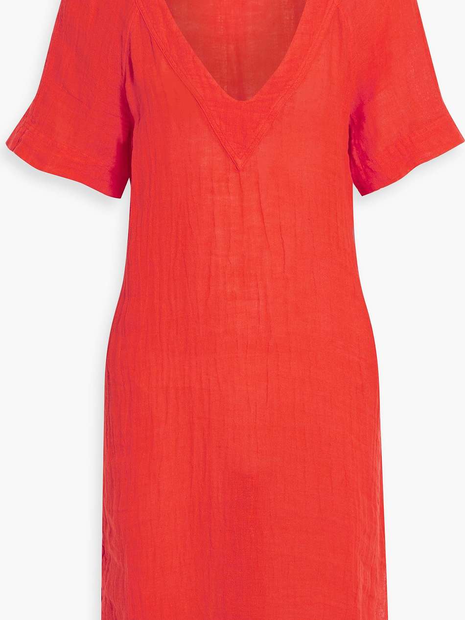 ellen linen mini dress