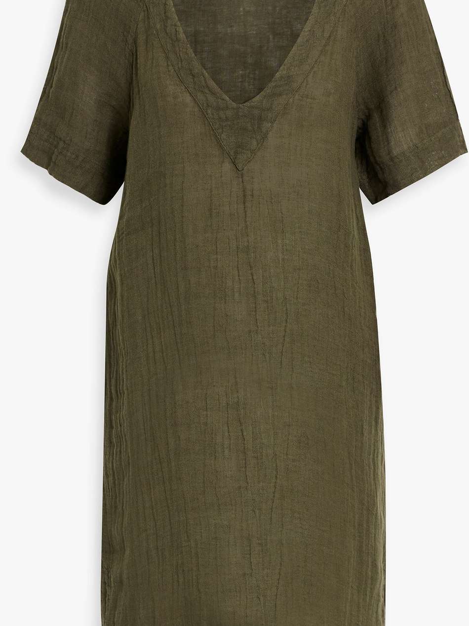 ellen linen mini dress