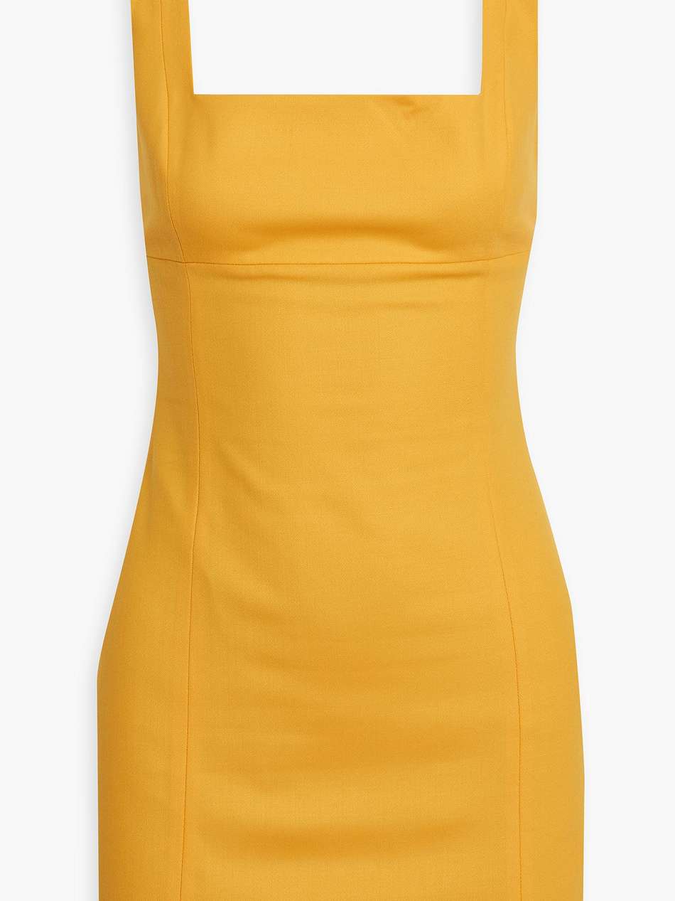 wool-blend mini dress