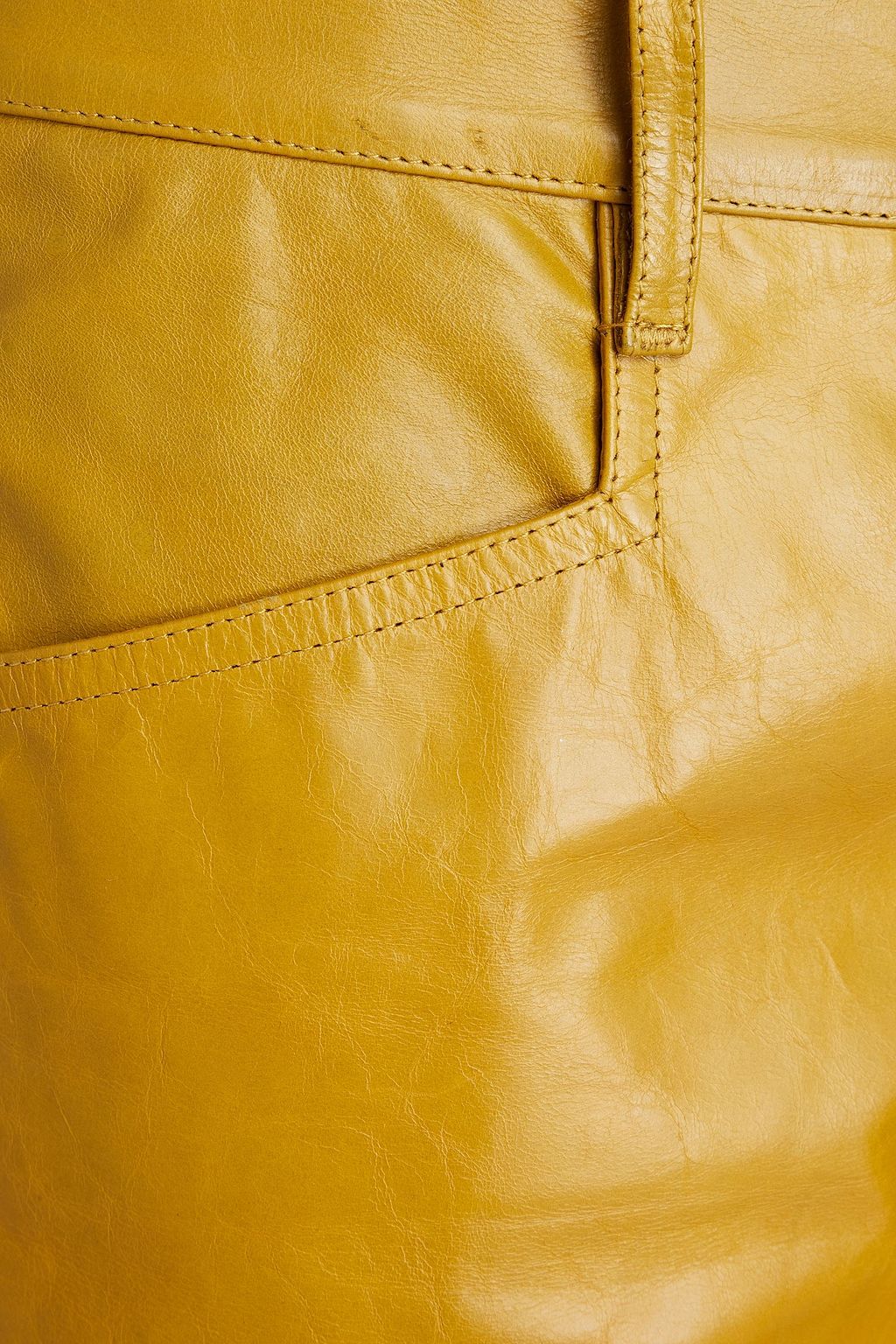 RICK OWENS 가죽 팬츠