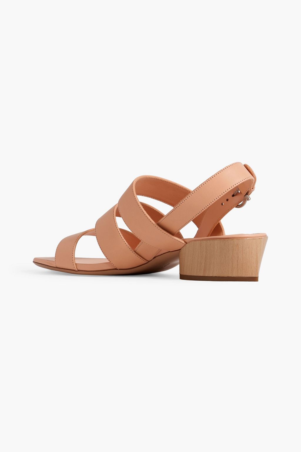 FERRAGAMO 트레체 30 가죽 슬링백 샌들