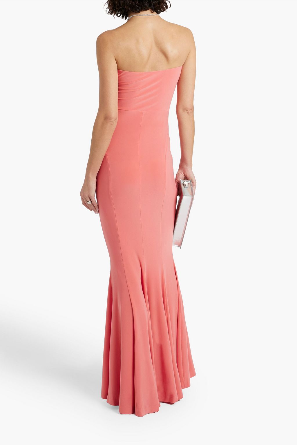 NORMA KAMALI Strapless stretch-jersey maxi dress