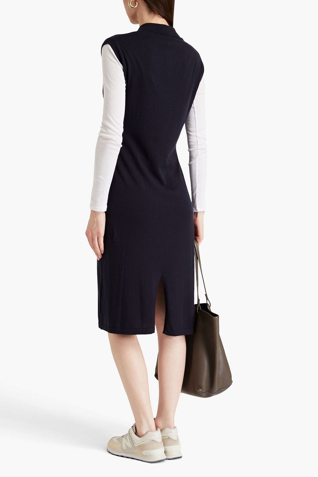 360CASHMERE فستان «آيمي» من مزيج الكشمير والقطن