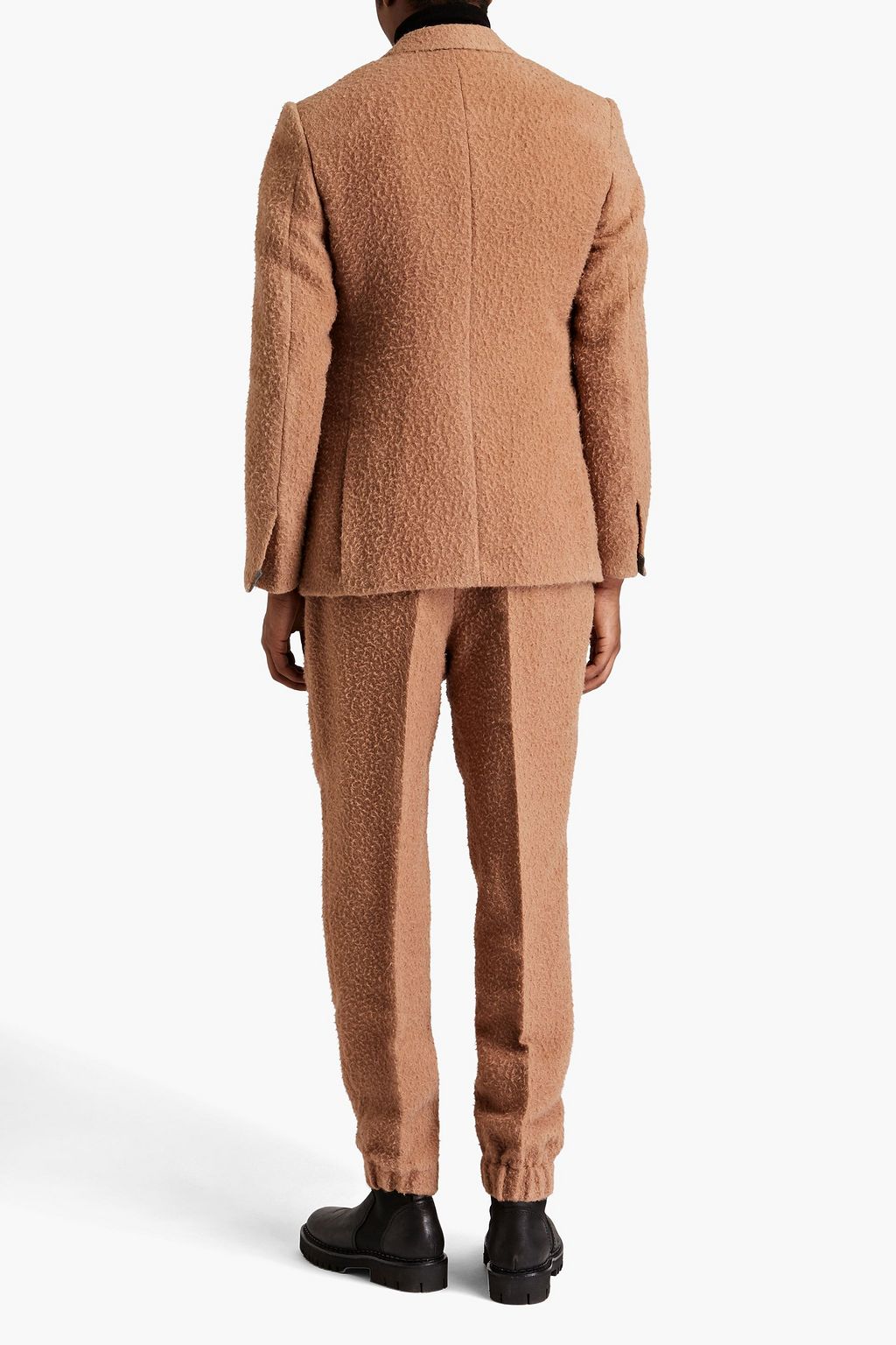 ZEGNA Brushed alpaca and silk-blend suit
