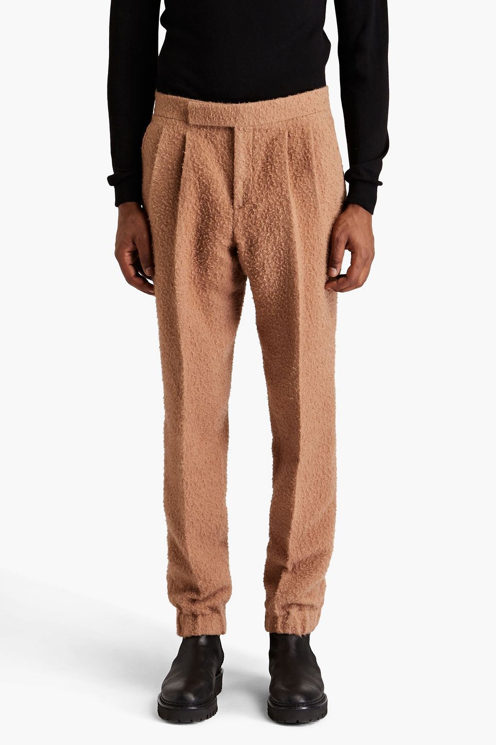 ZEGNA Brushed alpaca and silk-blend suit