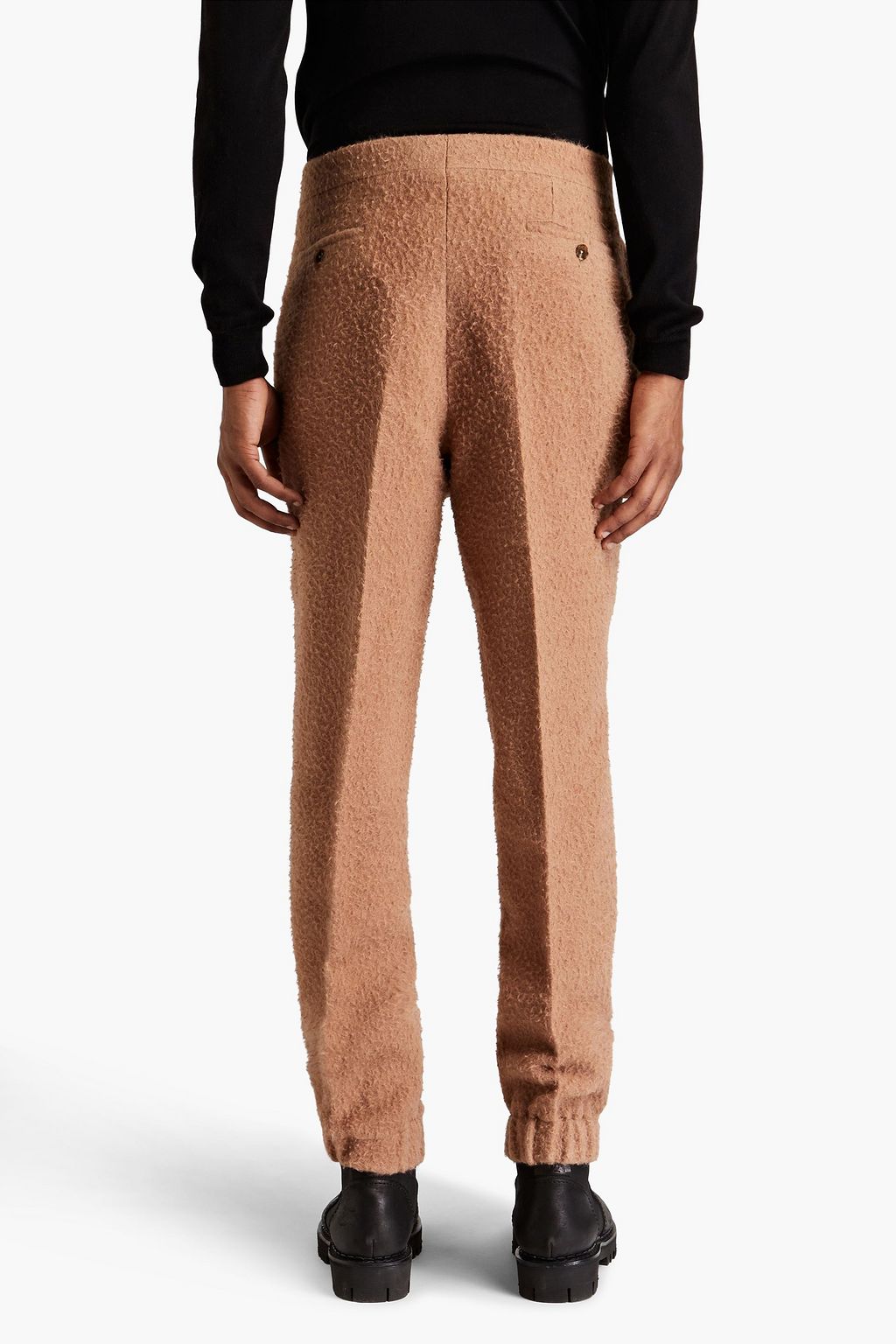 ZEGNA Brushed alpaca and silk-blend suit