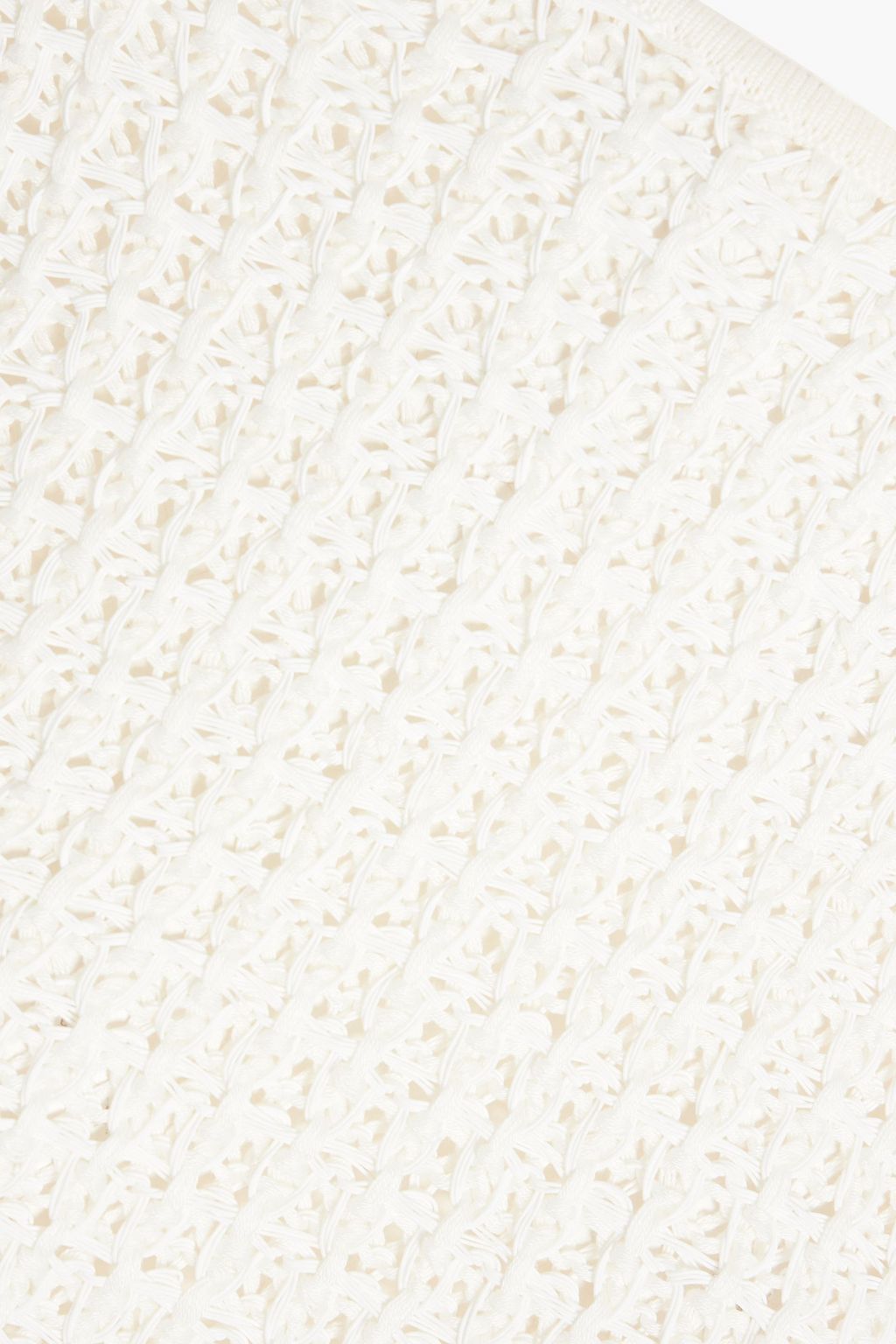 3.1 PHILLIP LIM Cutout crochet-knit cotton-blend sweater