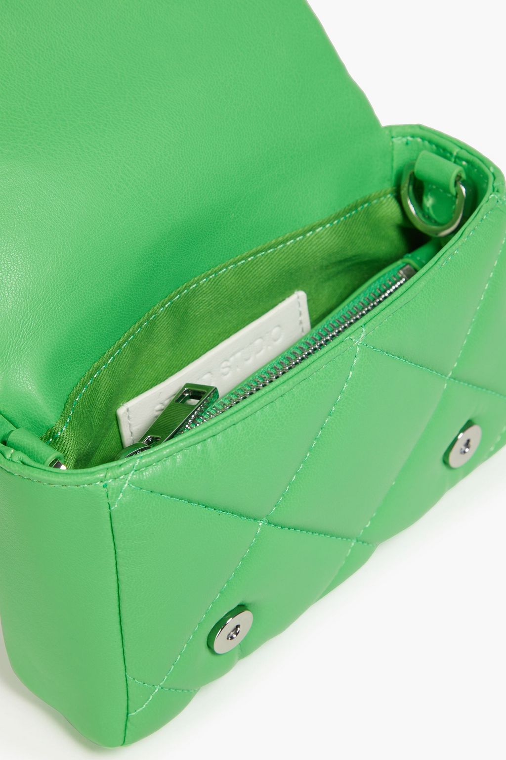 STAND STUDIO Ery quilted faux leather shoulder bag