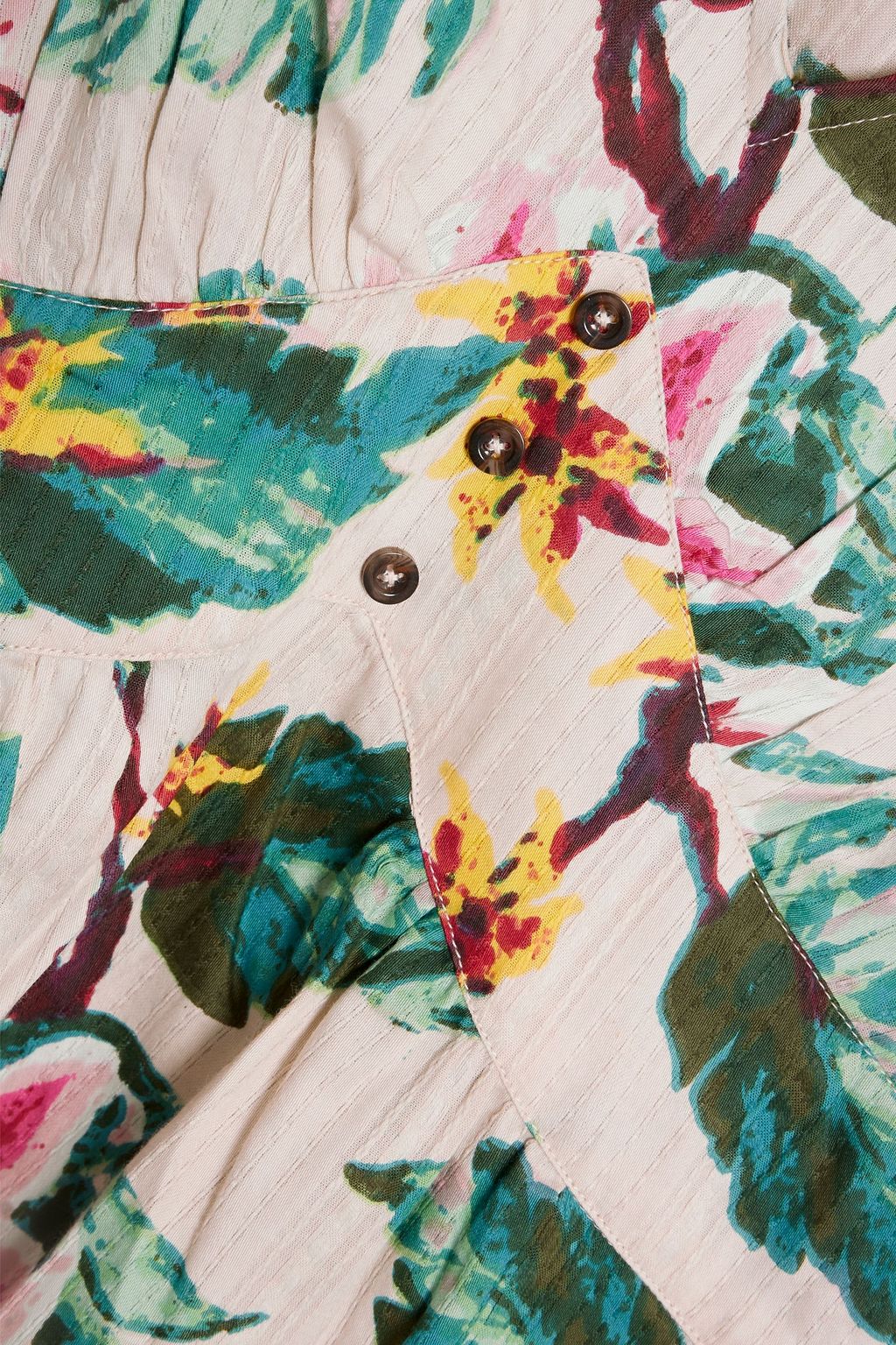 WALTER BAKER Floralprint cottonjacquard dress THE