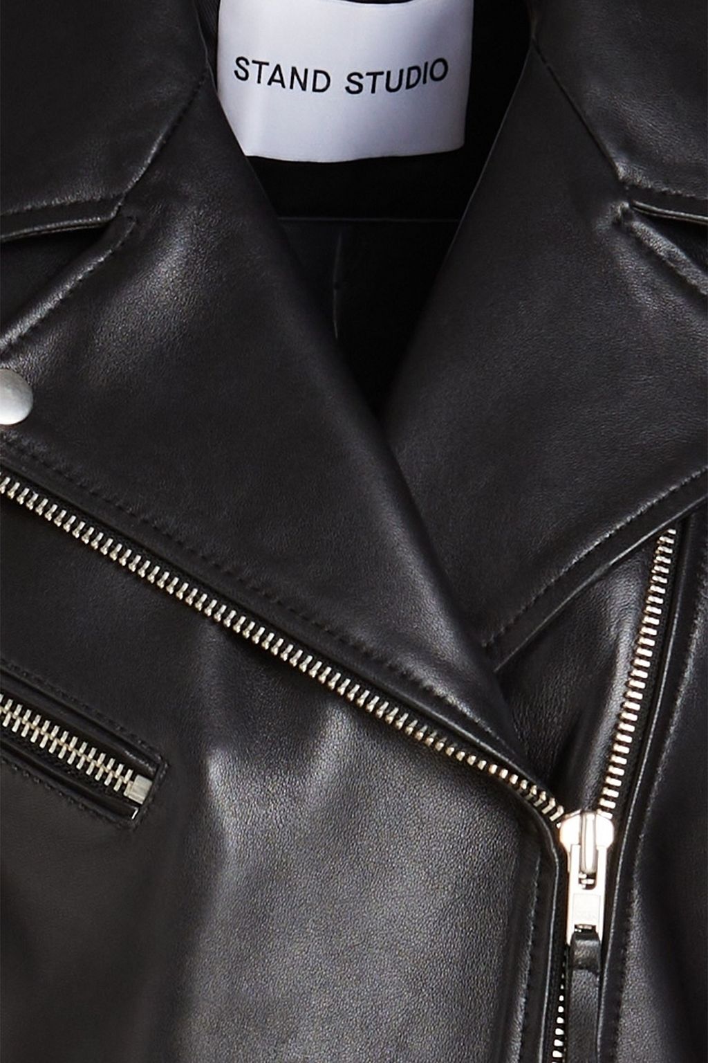 STAND STUDIO Leather vest | THE OUTNET