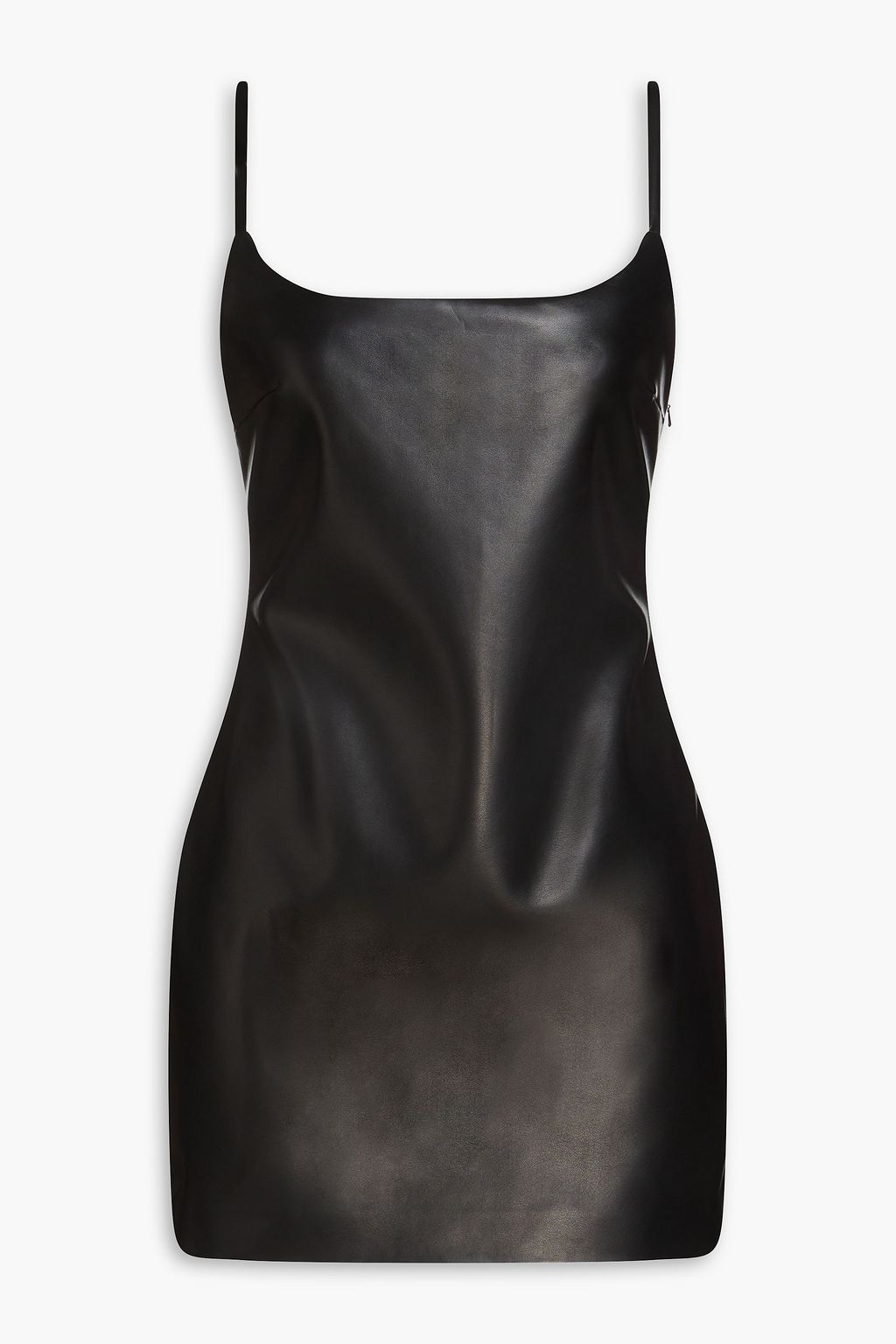 STAND STUDIO Sariah faux leather mini dress | THE OUTNET