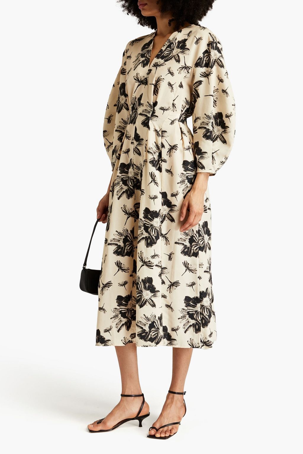 MOTHER OF PEARL Emily floral-print TENCEL™ Lyocell-twill midi dress