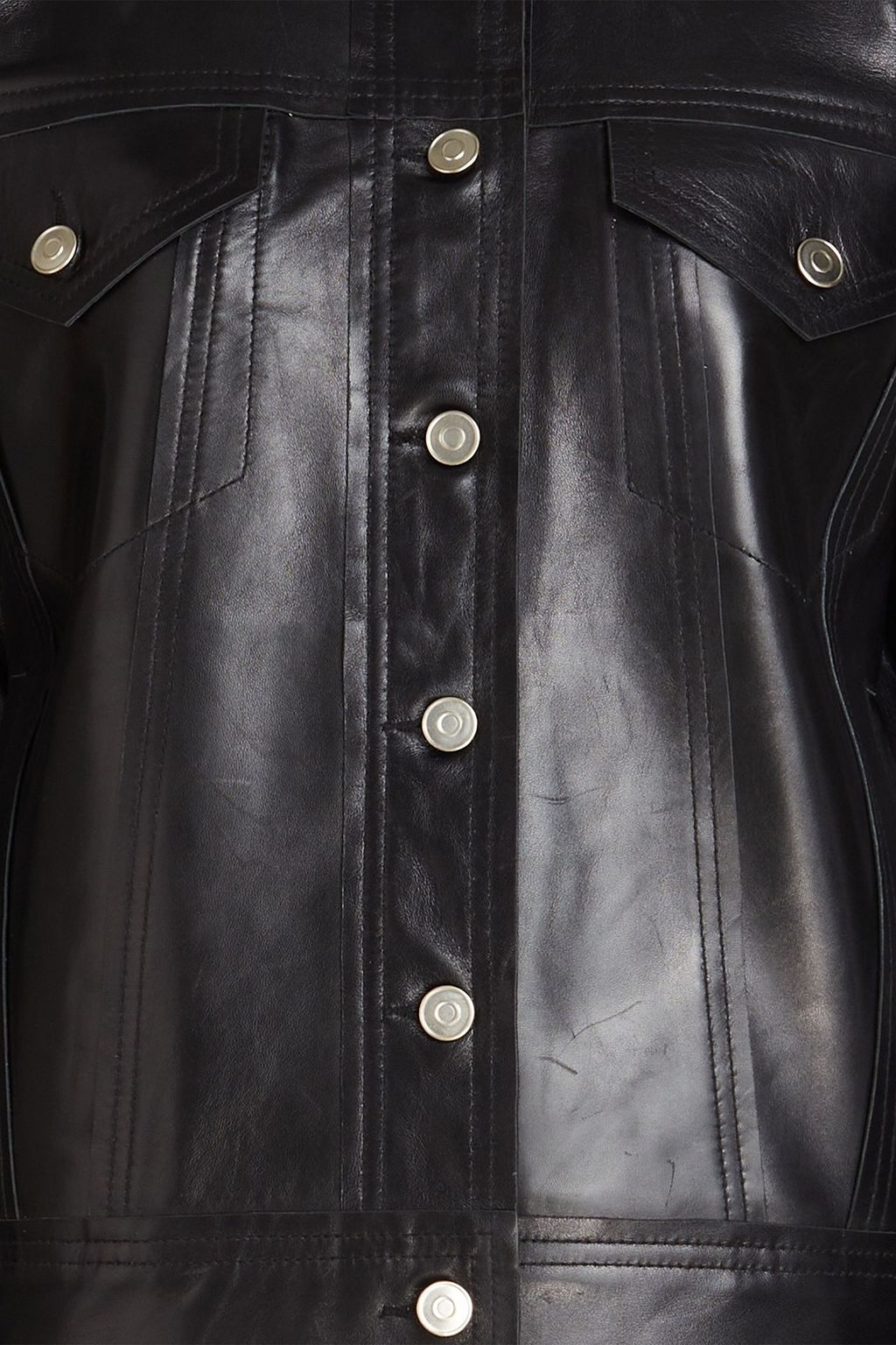 STAND STUDIO Jean Lederjacke
