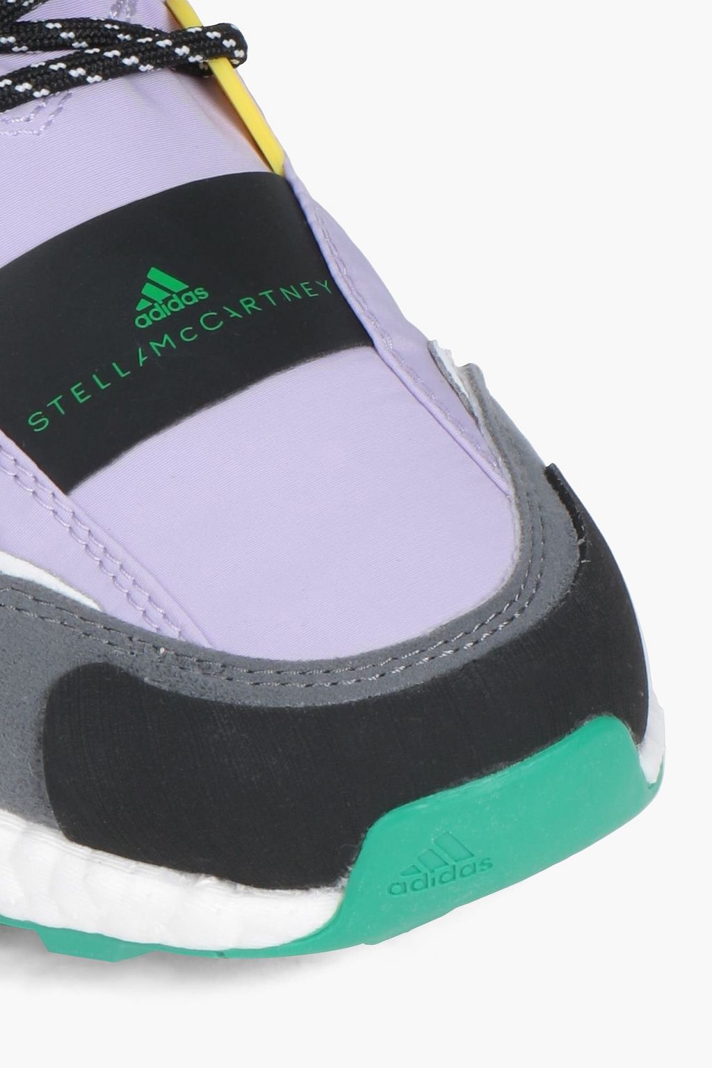ADIDAS BY STELLA MCCARTNEY Outdoor Boost 2.0 shell, neoprene and faux suede sneakers